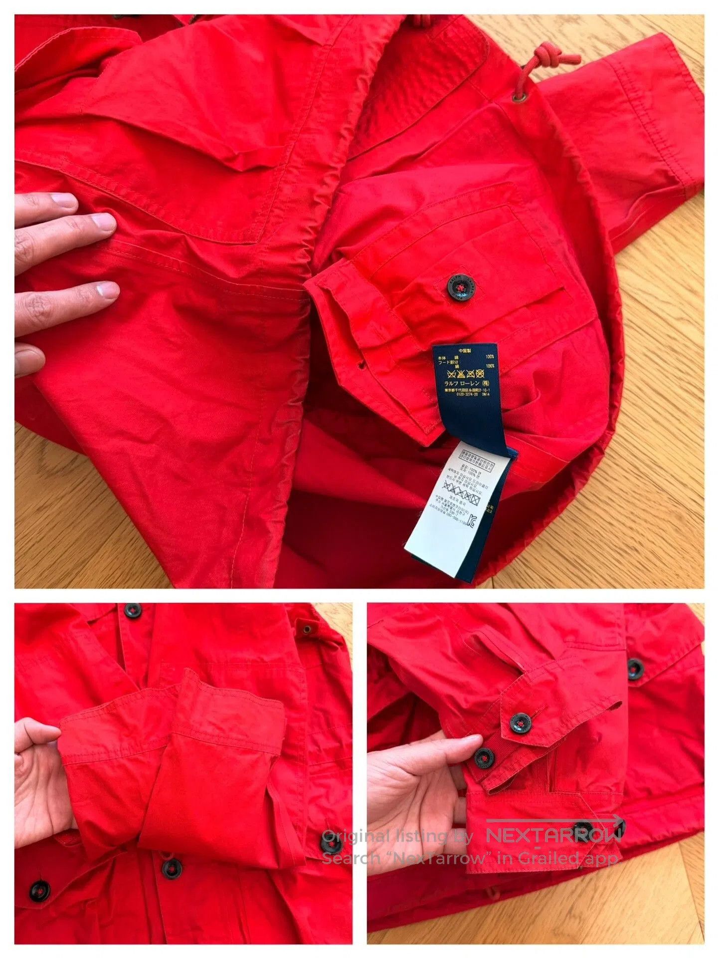 RLX Ralph Lauren Vintage Outdoor Hooded Jacket. Size US XS / EU 42 / 0 - 9 Thumbnail
