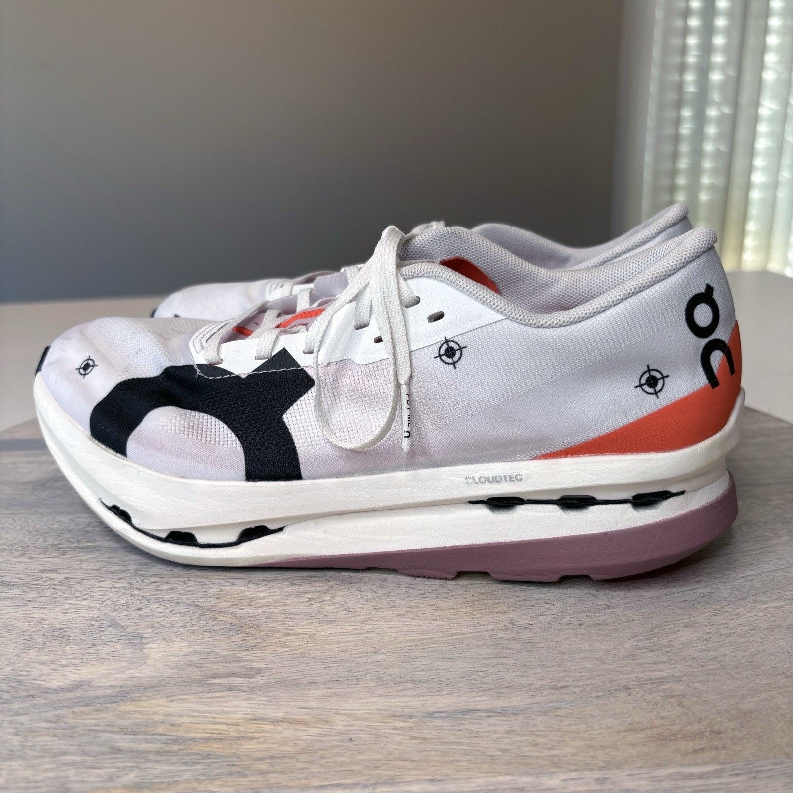 On On Cloud Women's Echo 3 White Running Sneakers US Size 7 Size US 7 / IT 37 - 1 Thumbnail