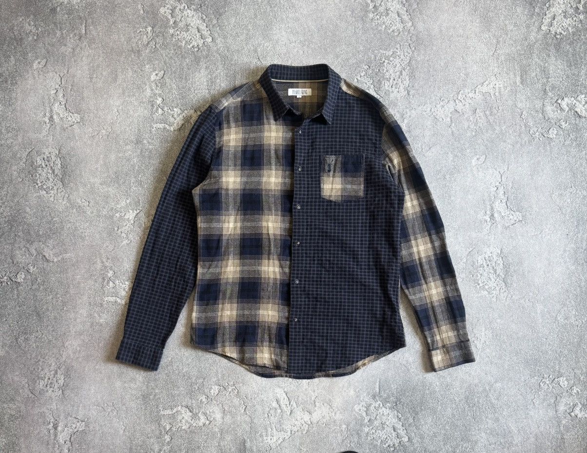 Flannel Pearly King flannel shirt button up long sleeve vintage 00s Size US M / EU 48-50 / 2 - 7 Thumbnail