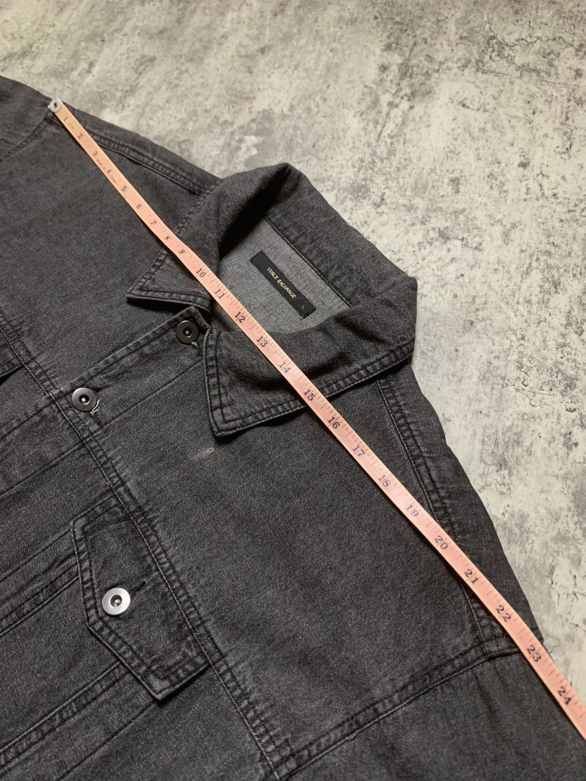 Balenciaga Vence Exchange Japanese Brand Gradient Denim Jacket Size US L / EU 52-54 / 3 - 12 Thumbnail