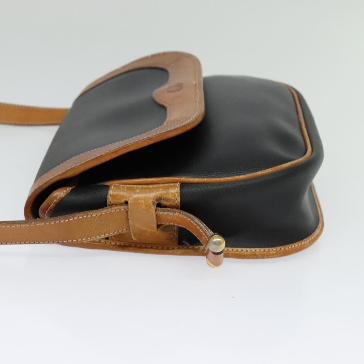 Dior DIOR Shoulder Bag Leather Black Gold Size ONE SIZE - 4 Thumbnail