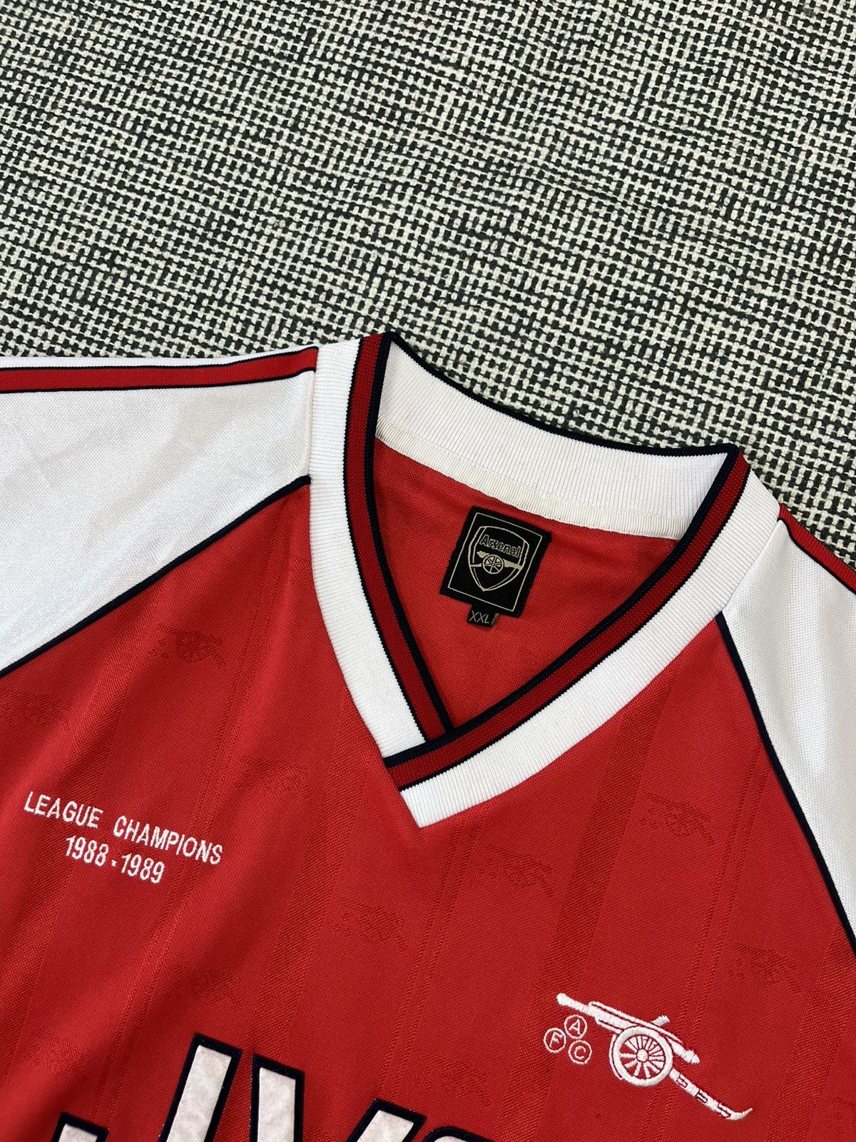 Other 1988-1989 Arsenal repro vintage soccer jersey blokecore Size US XXL / EU 58 / 5 - 3 Thumbnail