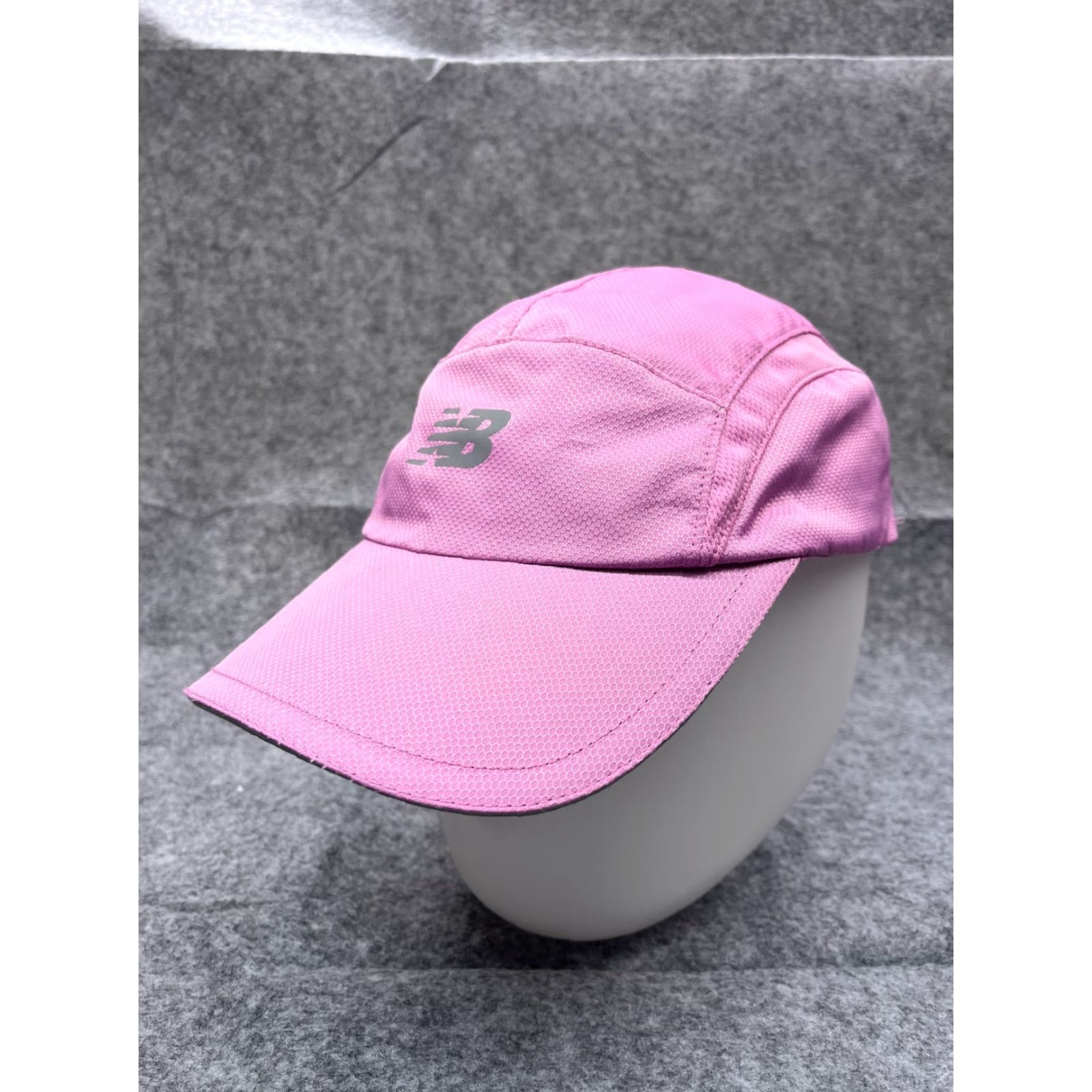 New Balance New Balance Hat Cap 5 Panel Adjustable One Size Pink Polyester Camp Hiking Camp Hike Logo 5 Panel Men Adult Mens Size ONE SIZE - 4 Thumbnail