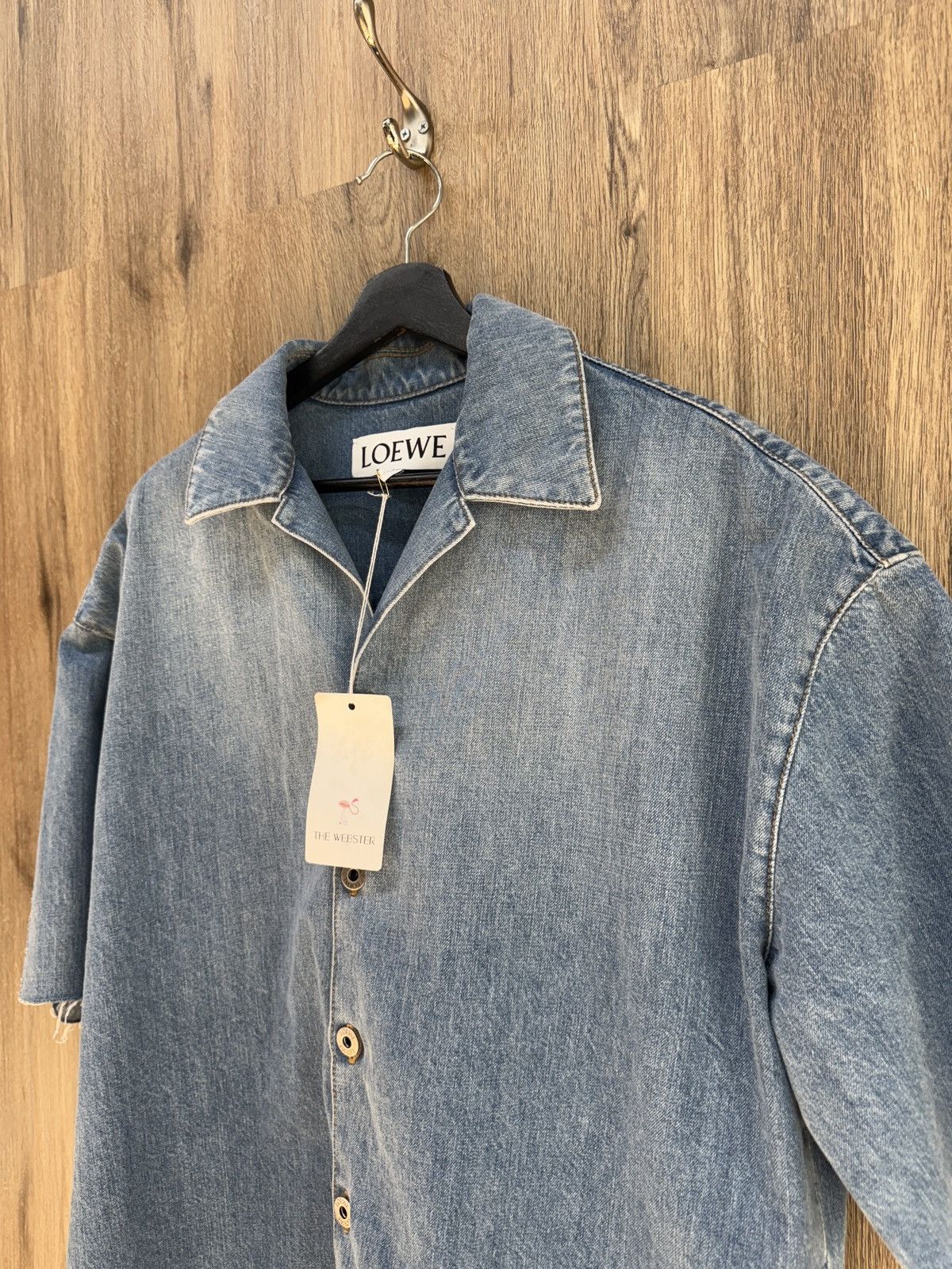 Loewe Loewe Blue Denim Jacket Button Up Size US M / EU 48-50 / 2 - 3 Thumbnail