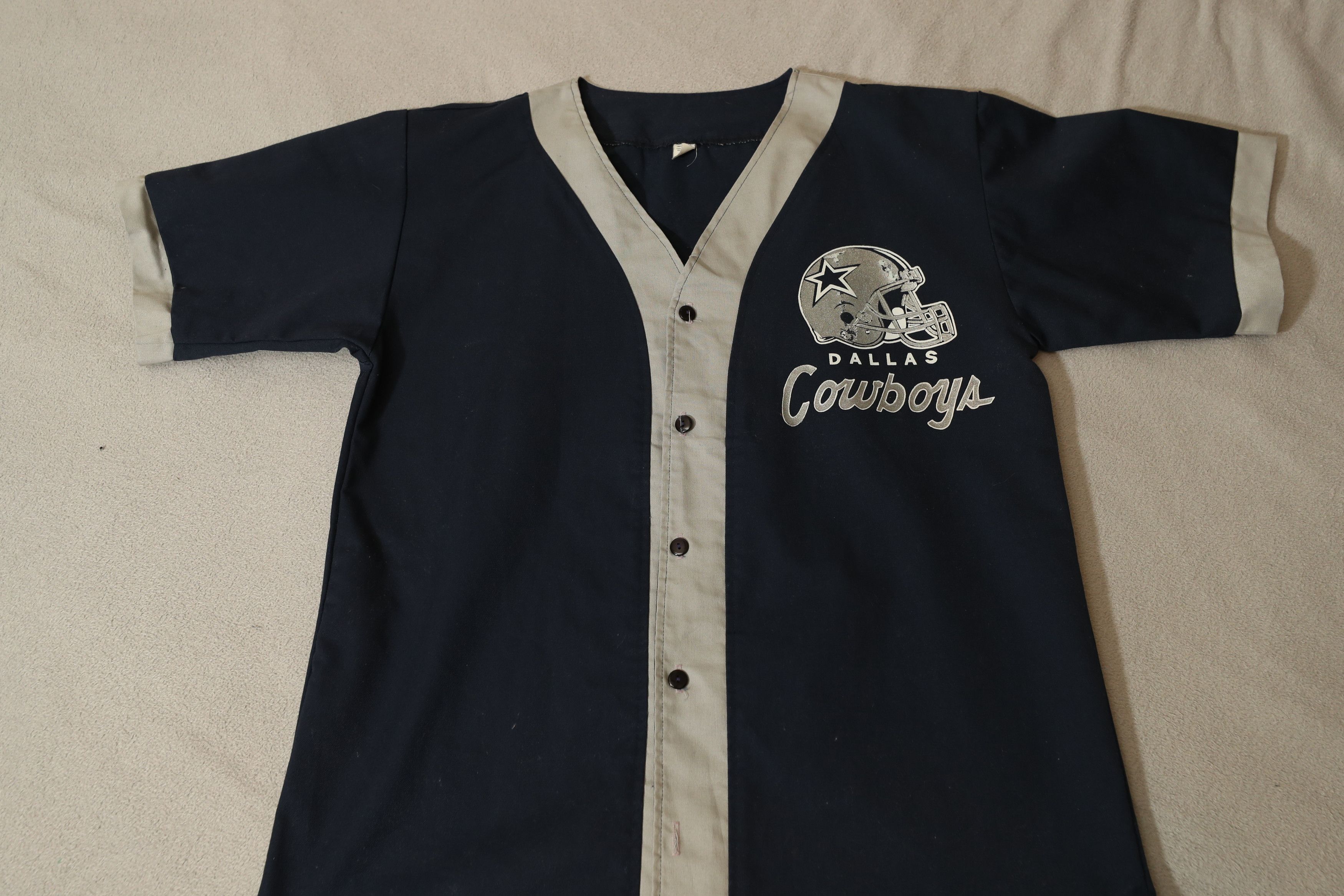 NFL × Vintage Dallas Cowboys Vintage Logo Jersey (L) Size US L / EU 52-54 / 3 - 3 Thumbnail