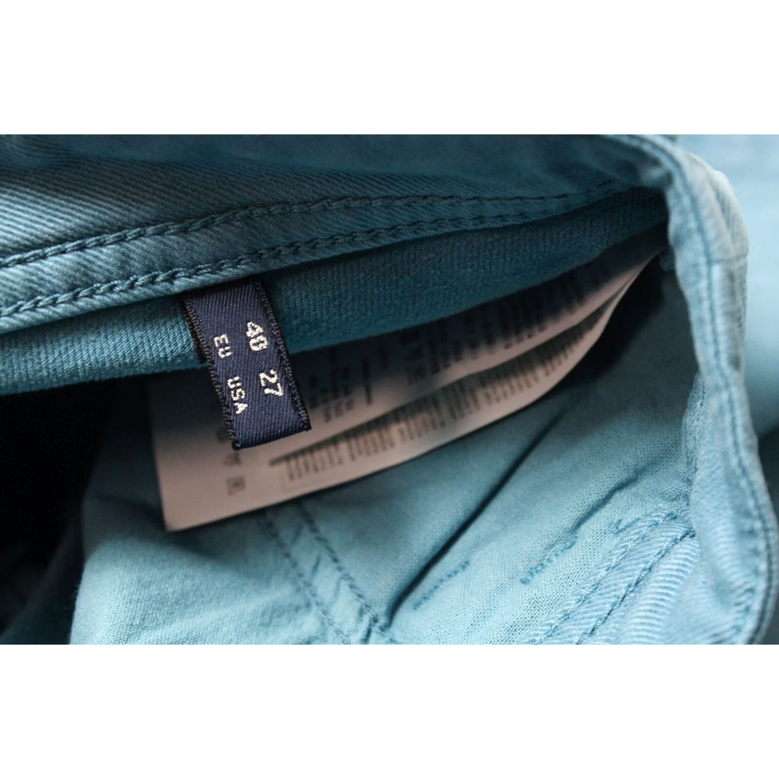 Vintage ARMANI JEANS Jeans Women's US 27 Slim Pocket Zip Fly Blue Size 27" / US 4 / IT 40 - 7 Thumbnail