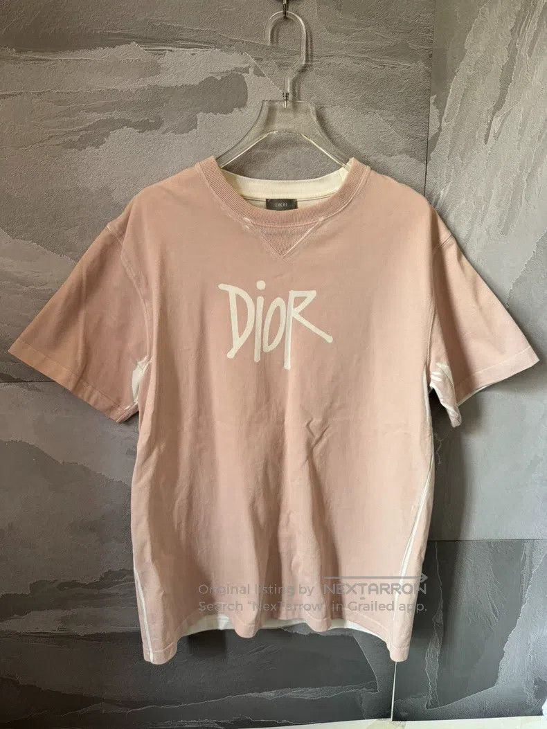 Dior Dior Co-branded printed letter Logo short sleeves Size US XL / EU 56 / 4 - 1 Thumbnail
