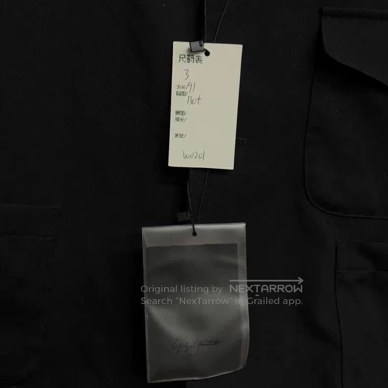 Yohji Yamamoto Yohji Yamamoto Wool Blazer Jacket. Size US XS / EU 42 / 0 - 4 Thumbnail