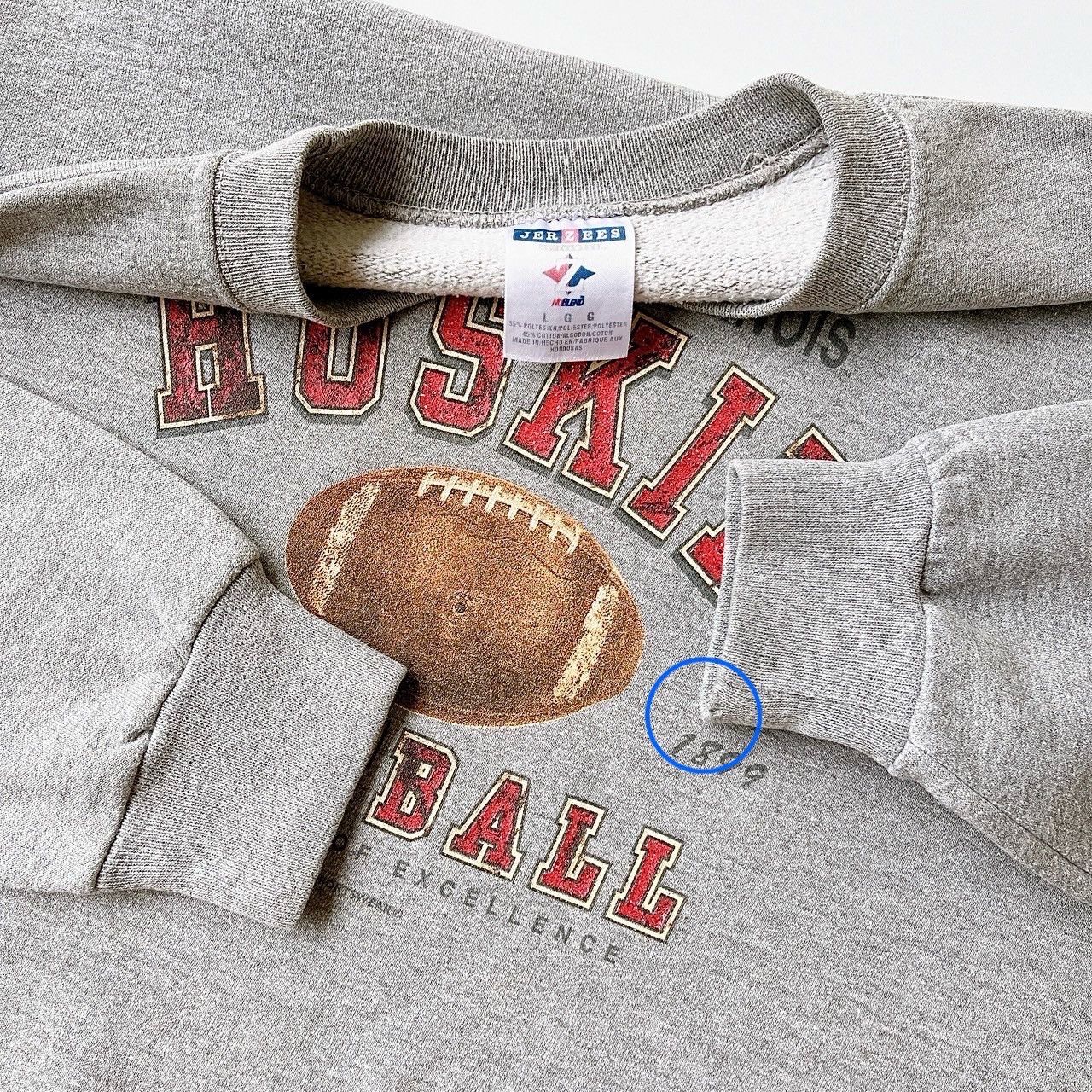 Vintage Vintage Northern Illinois Huskies athletic sweatshirt/ L Size US L / EU 52-54 / 3 - 8 Thumbnail