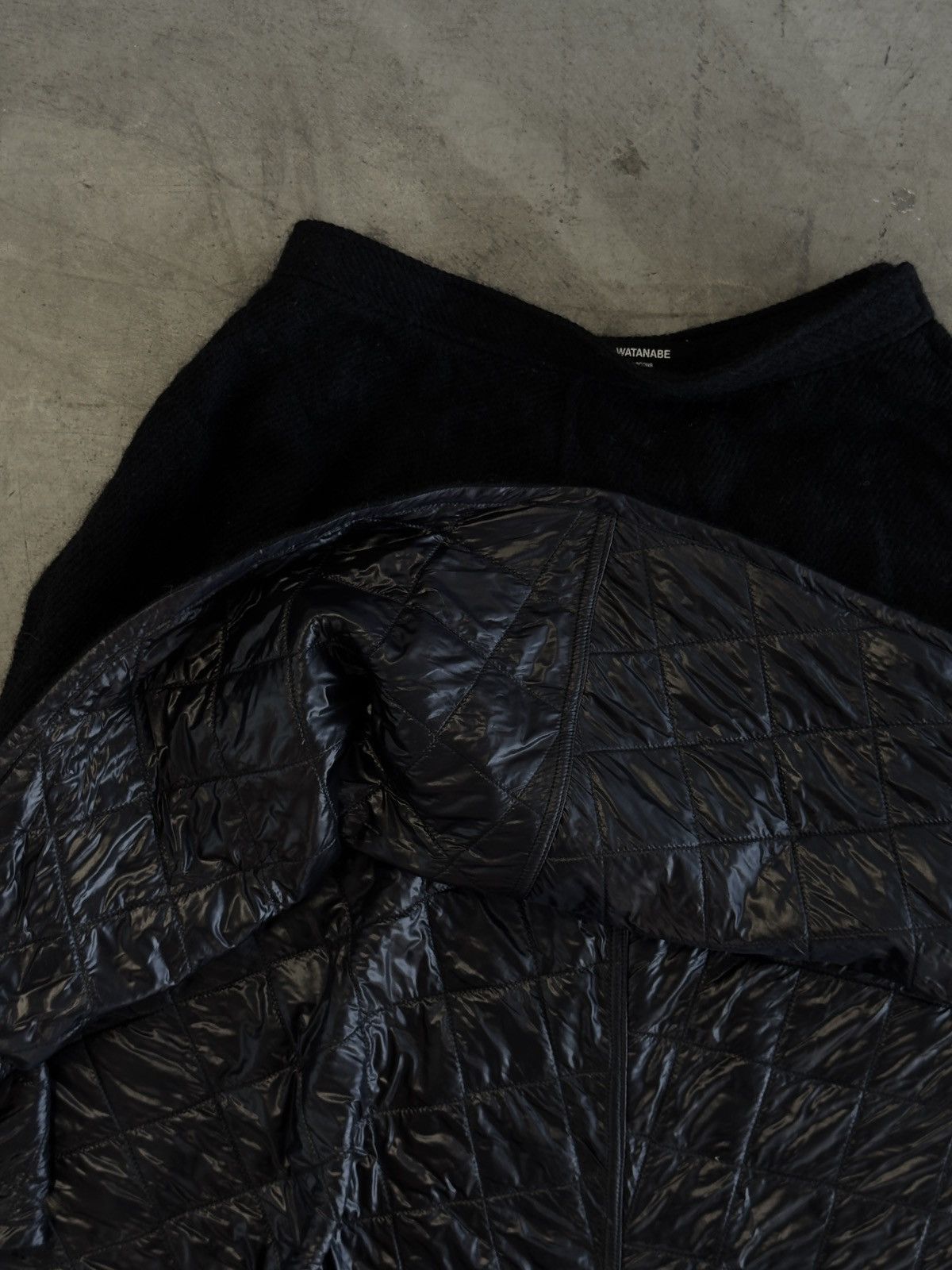 Junya Watanabe JUNYA WATANABE FOR CDG FW05 WOOL SKIRT WITH NYLON LINING Size 26" / US 2 / IT 38 - 4 Thumbnail