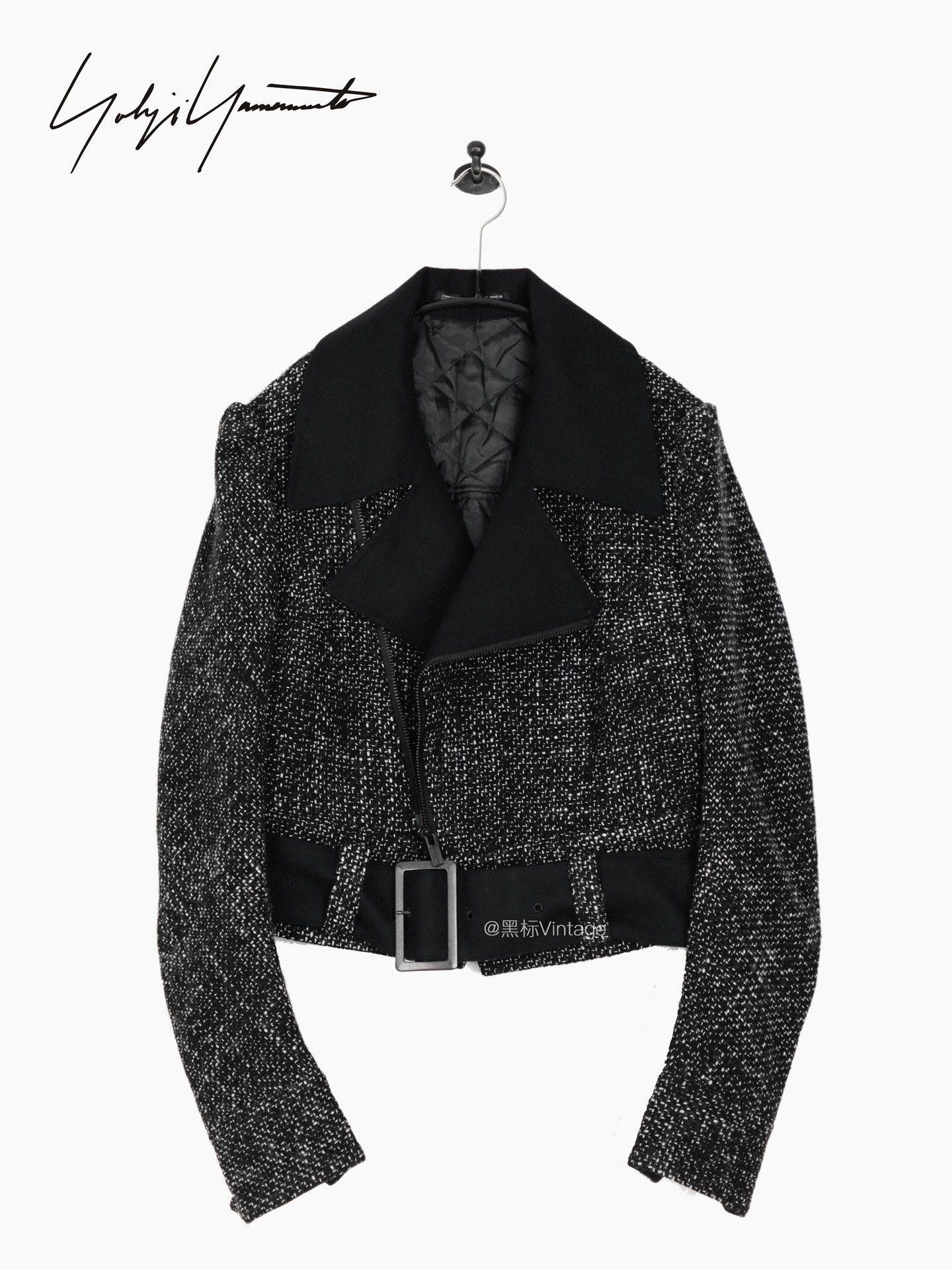 Yohji Yamamoto Yohji Yamamoto 22 Vintage Quilted Zip Moto Jkt Women's Size S / US 4 / IT 40 - 1 Thumbnail