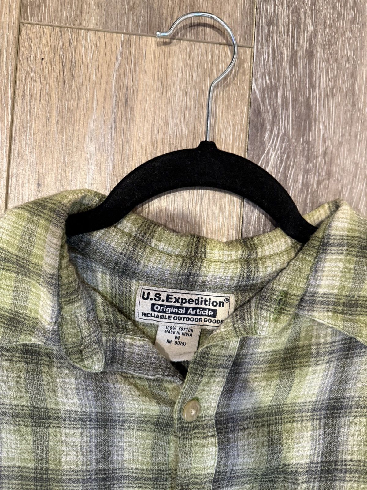 U.S. Expedition 🚨 VINTAGE flannel button up shirt🚨 Size US M / EU 48-50 / 2 - 3 Thumbnail