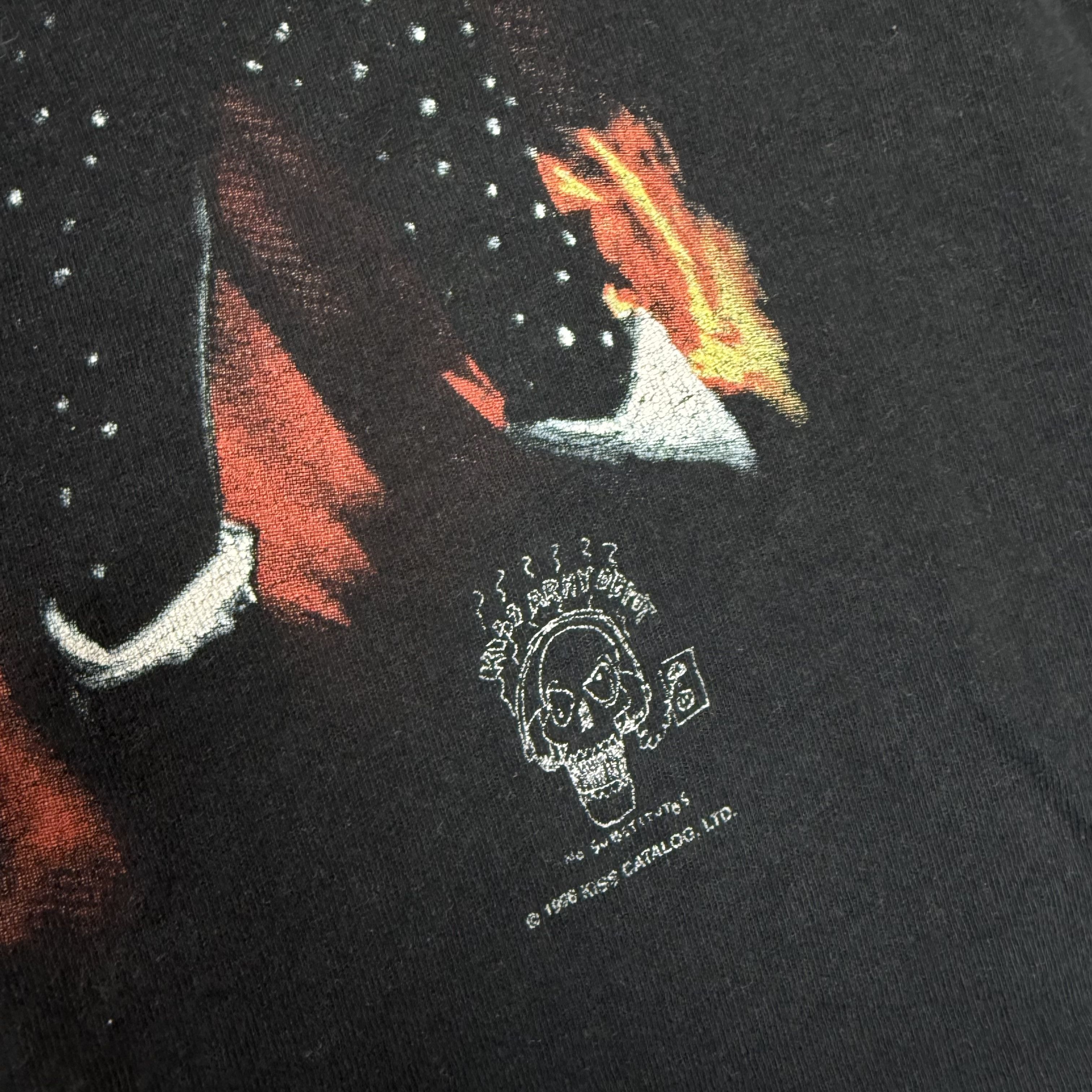KISS Vintage Kiss 1996-1997 World Tour Rock Band T-shirt Size US M / EU 48-50 / 2 - 4 Thumbnail