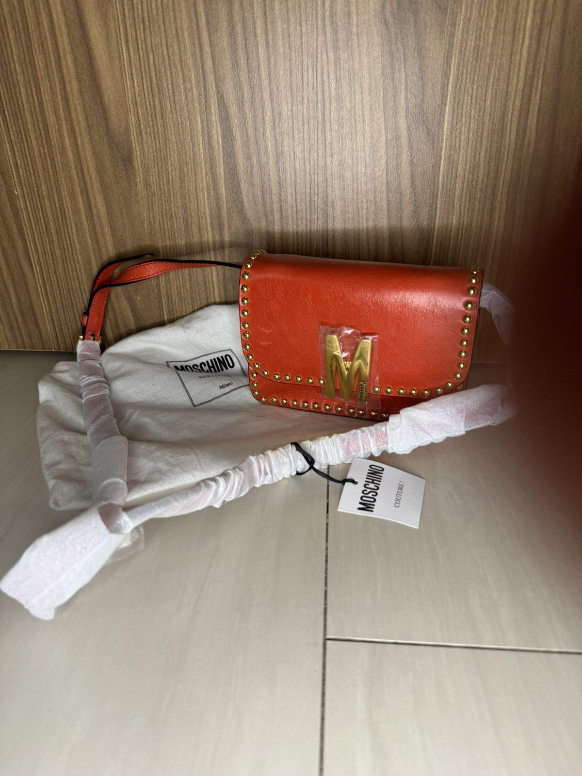 Moschino Moschino Milano Clutch Bag Size ONE SIZE - 1 Thumbnail