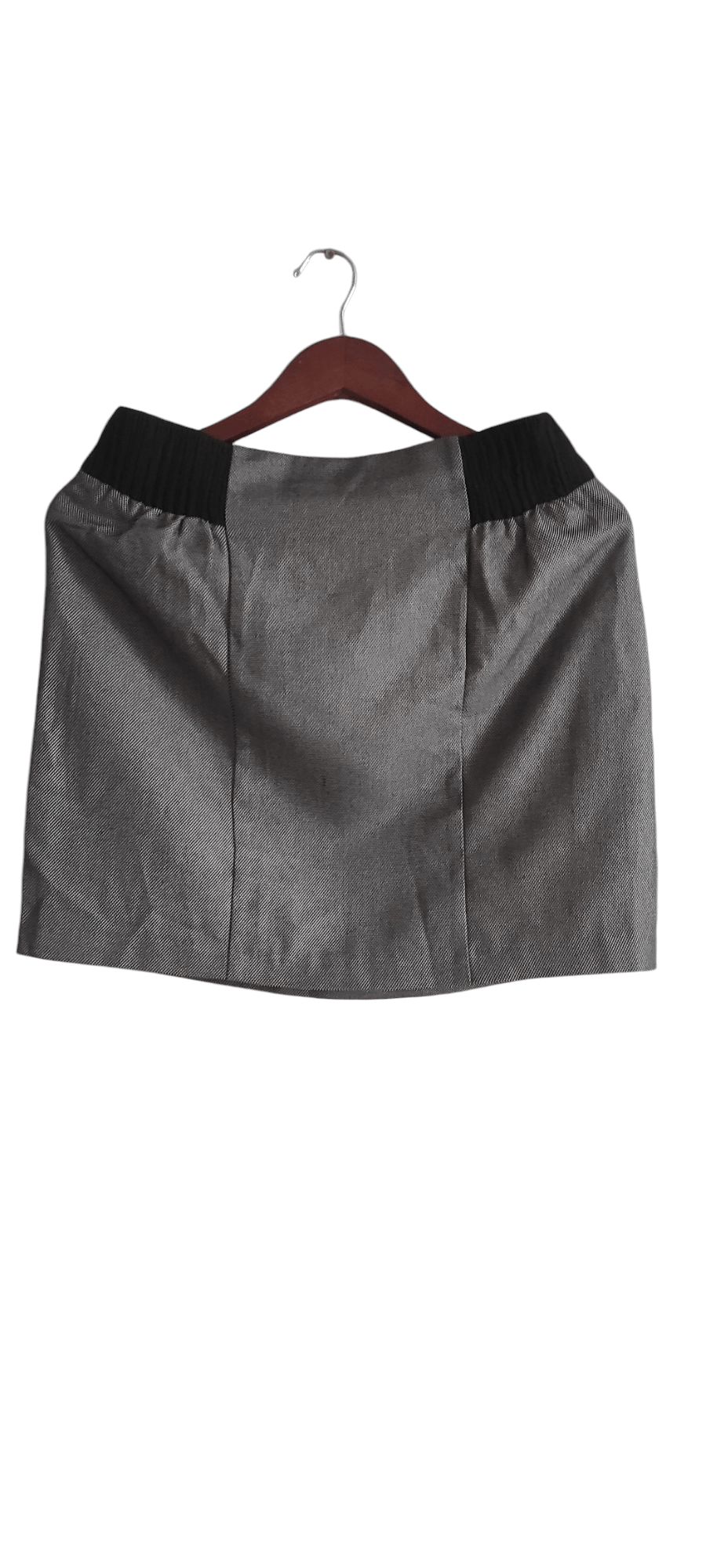 Other Vintage NAF NAF Pencil Skirt Women Mini Skirt Black Grey Size 27" / US 4 / IT 40 - 1 Thumbnail