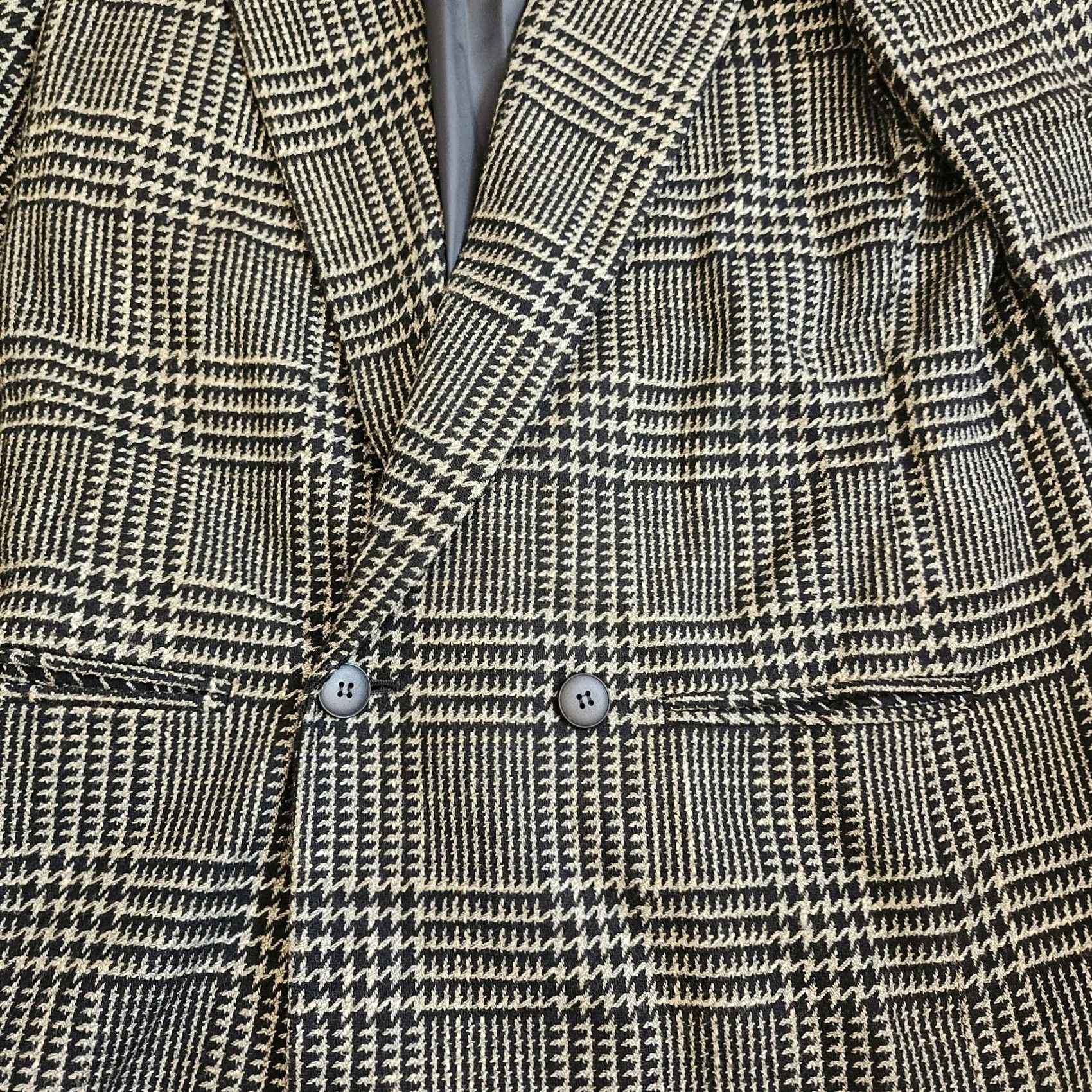 Lord & Taylor Lord & Taylor Women Jacket Multicolor Plaid Velvet Collar Wool 8 Regular Dry Clean Only Button Long Sleeve Women's Jacket Size M / US 6-8 / IT 42-44 - 6 Thumbnail