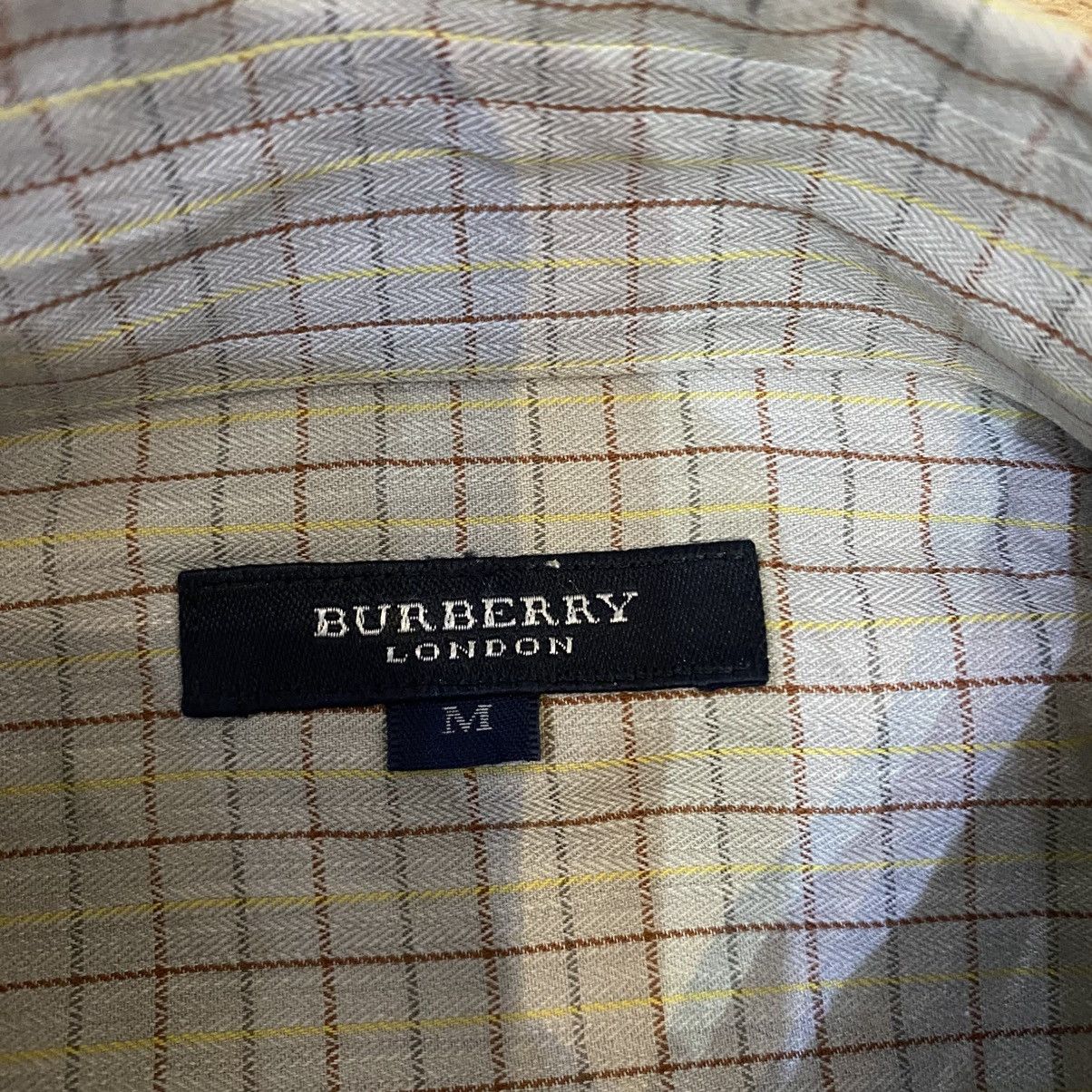 Burberry 1990s Burberry Black Label Plaid Button Ups Shirts Size US L / EU 52-54 / 3 - 12 Thumbnail