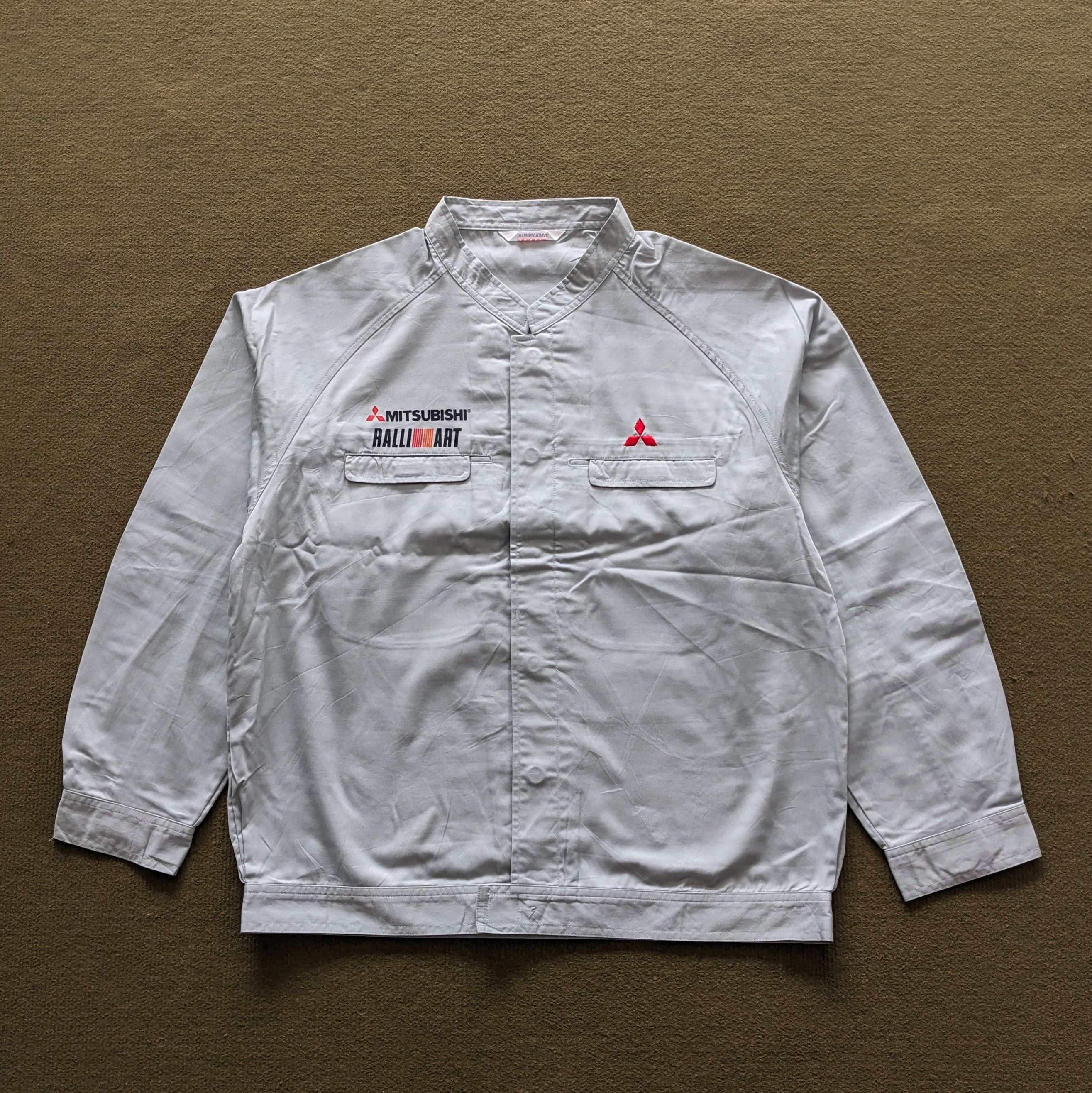 Other Vintage MITSUBISHI RALLI ART Racing Uniform Workers Jacket Size US M / EU 48-50 / 2 - 2 Thumbnail