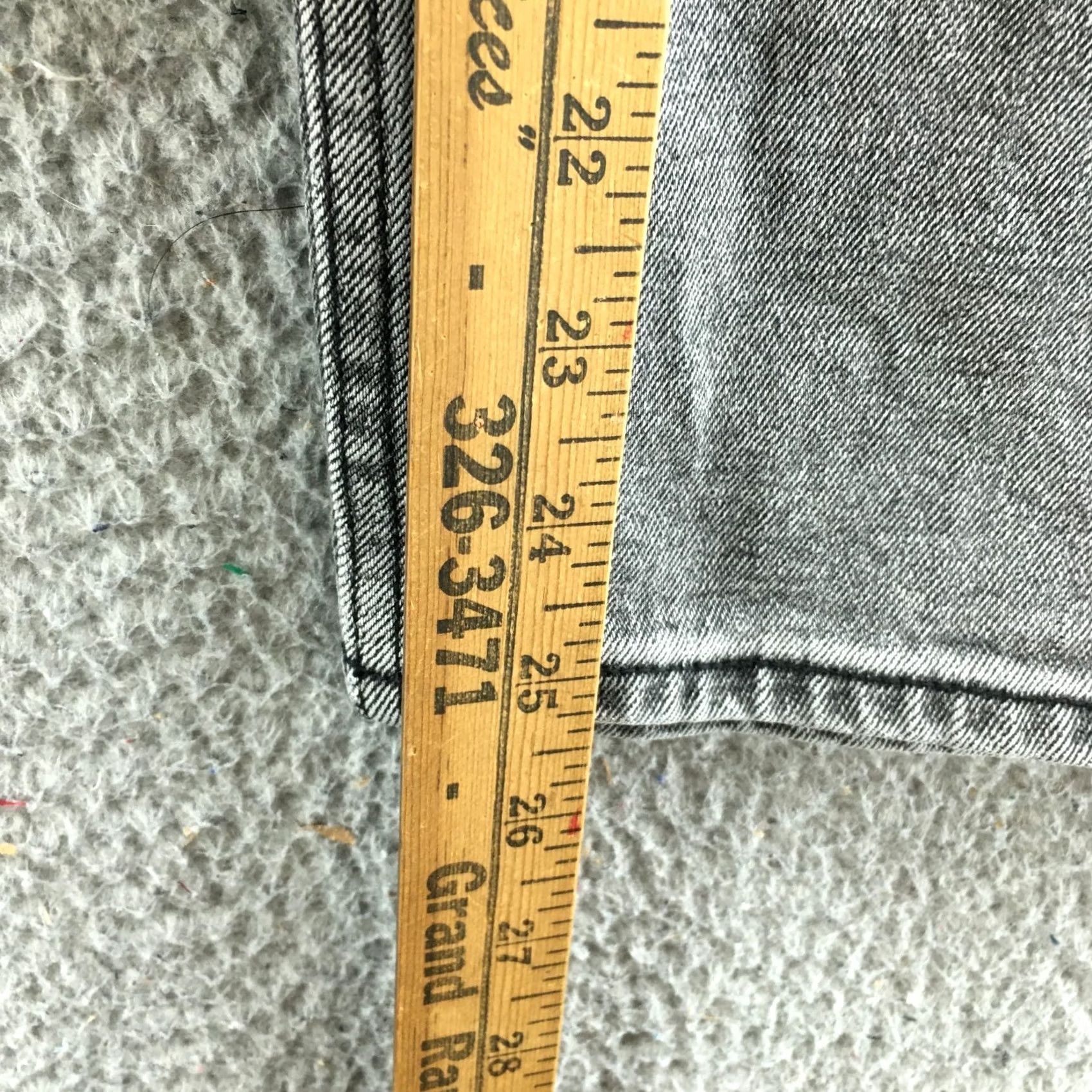 Abercrombie & Fitch Abercrombie & Fitch Jeans Womens 34 Regular Ankle Gray Zip 5-Pocket Classic Modern Vintage: No Mens Womens Only Size 24" / US 00 / IT 34 - 7 Thumbnail