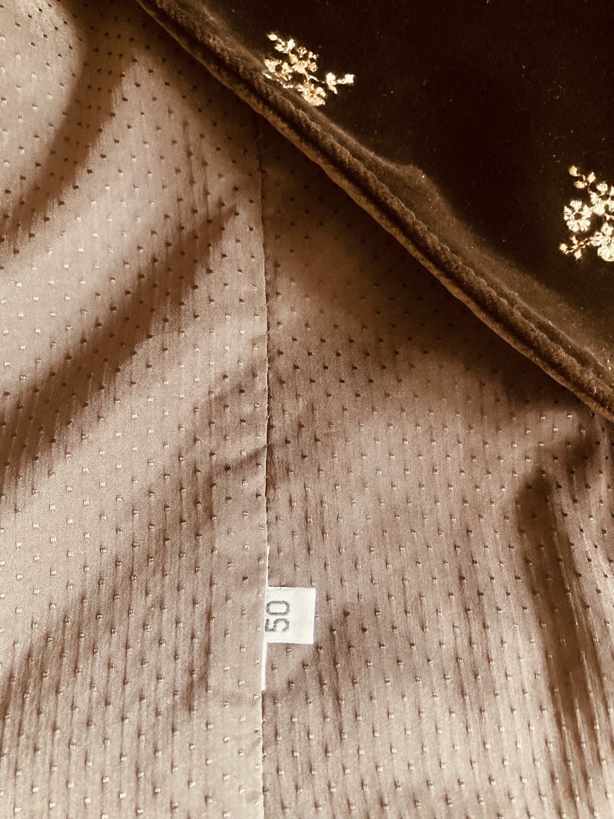Dolce & Gabbana Dolce and Gabbana unisex brown velvet vest Size 50S - 6 Thumbnail