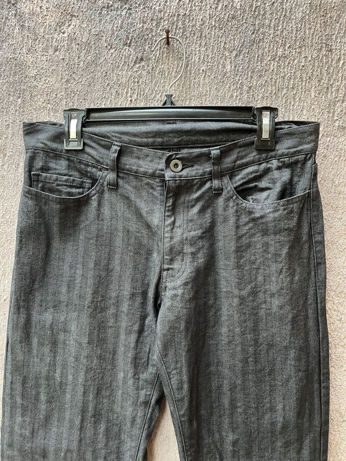 Japanese Brand Edge Rupert Flare Stripe Jeans Size US 32 / EU 48 - 2 Thumbnail