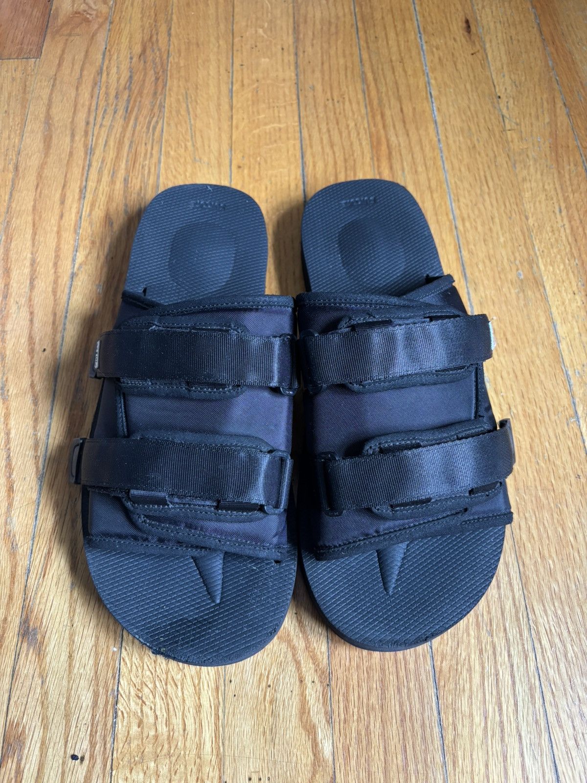 Suicoke Black Suicoke Slides Size US 12 / EU 45 - 1 Thumbnail