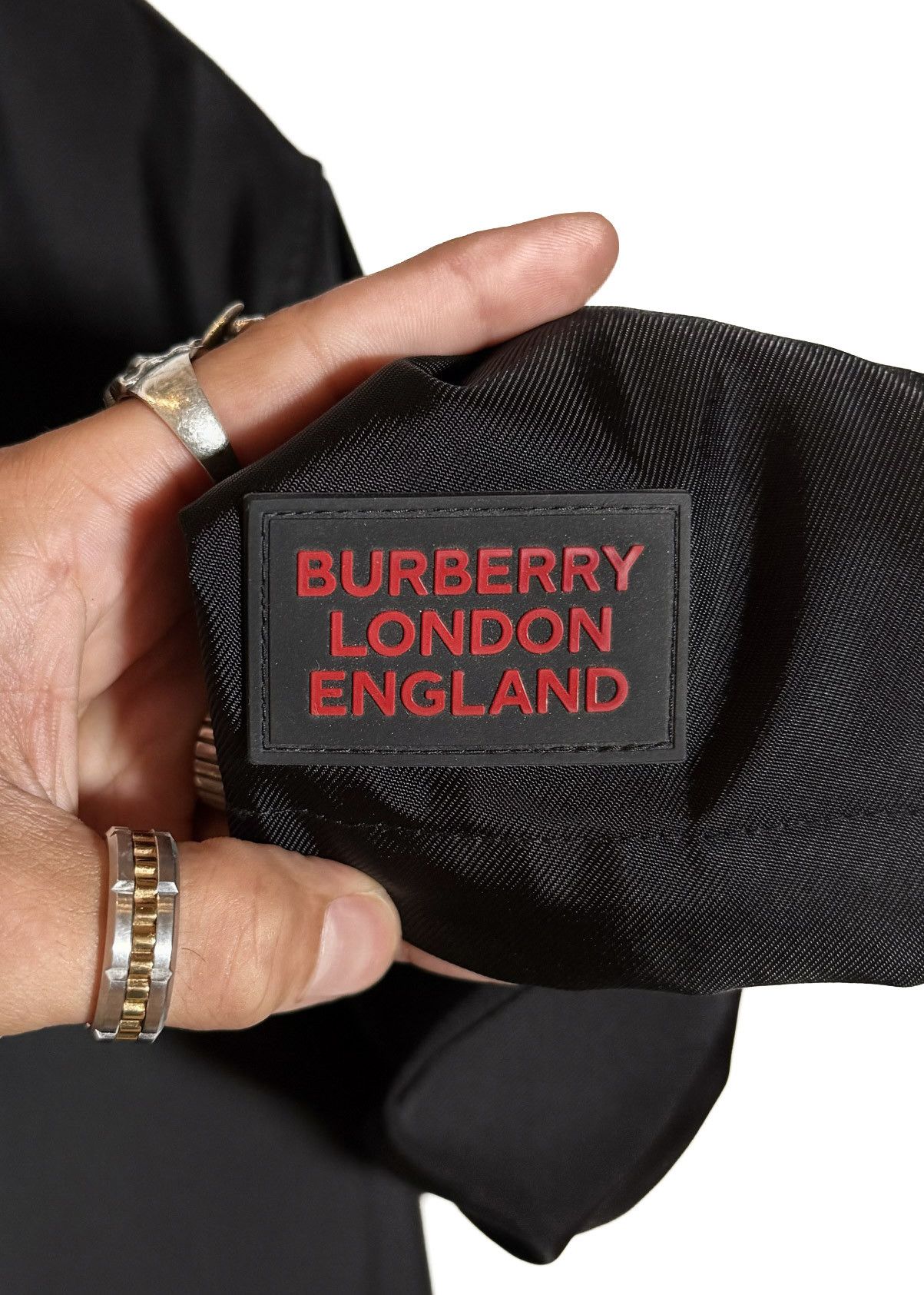 Burberry Burberry Black Nylon Car Coat With Detachable Warmer Gilet Size US M / EU 48-50 / 2 - 6 Thumbnail