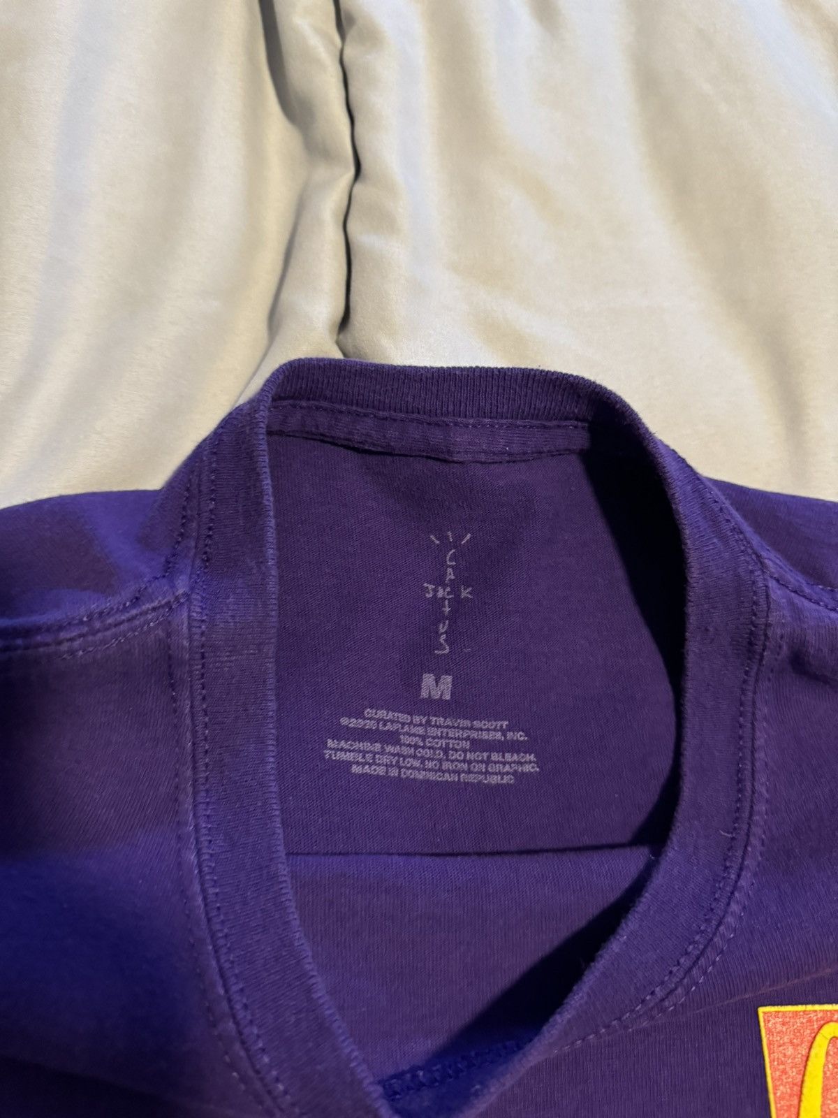 Travis Scott Purple Travis Scott x McDonald’s action figure collab shirt Size US M / EU 48-50 / 2 - 3 Thumbnail