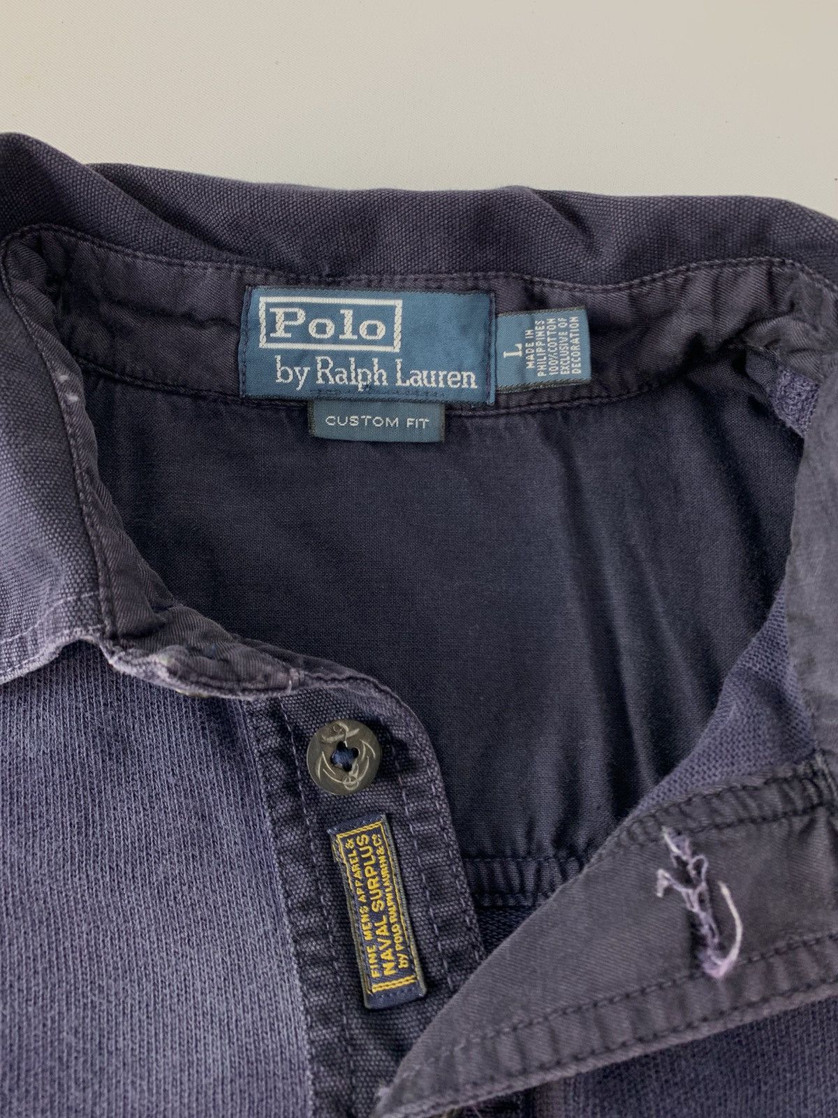 Polo Ralph Lauren Naval Surplus Polo by Ralph Lauren Sailing Gear Polo Tee Size US XL / EU 56 / 4 - 5 Thumbnail