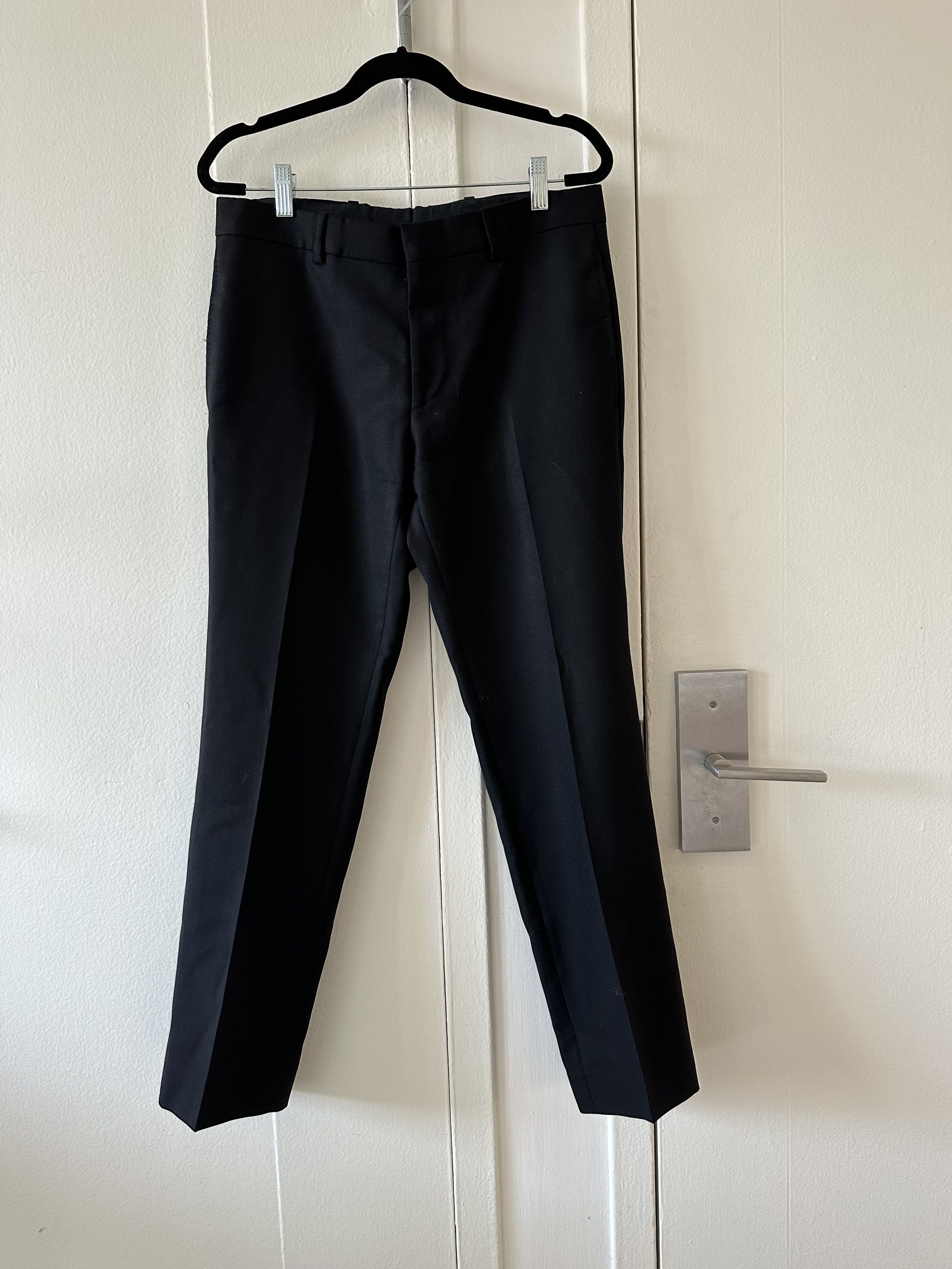 Balenciaga Balenciaga Wool Trousers Size US 30 / EU 46 - 1 Thumbnail