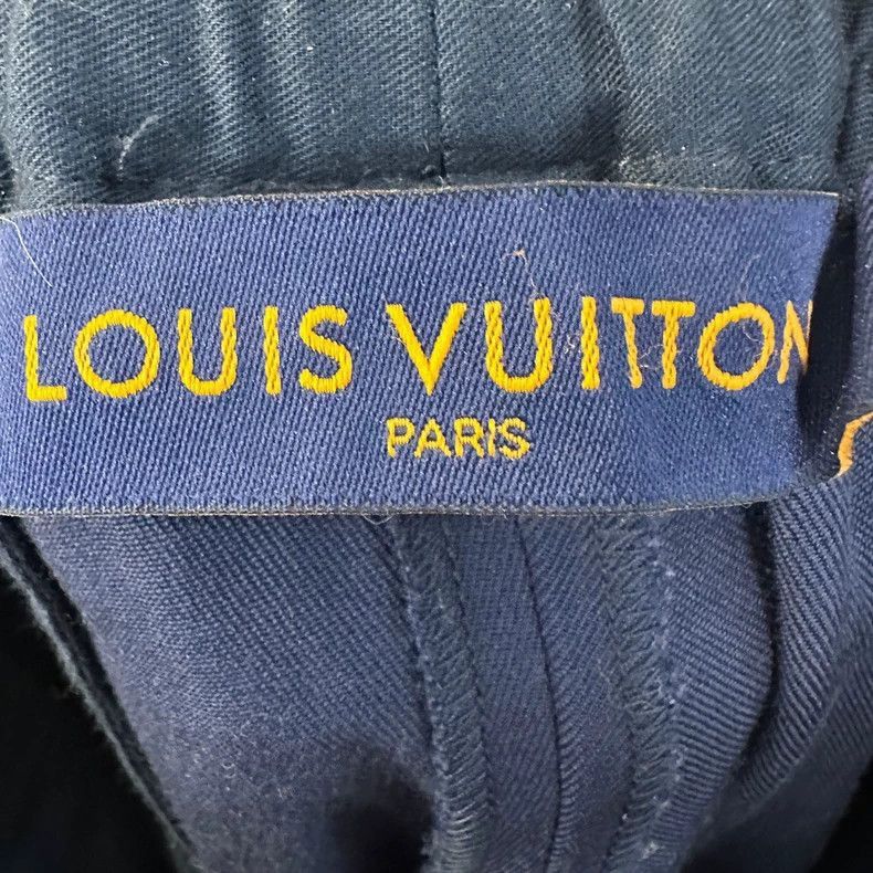 Louis Vuitton Louis Vuitton Blue Wide Leg Casual Pants -2505 Size US 42 / EU 58 - 5 Thumbnail