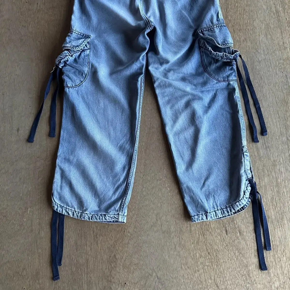 Japanese Brand GRAILS!! Japanese Brand GAP Jean Bondage Cropped Denim Pants Size US 29 - 15 Thumbnail