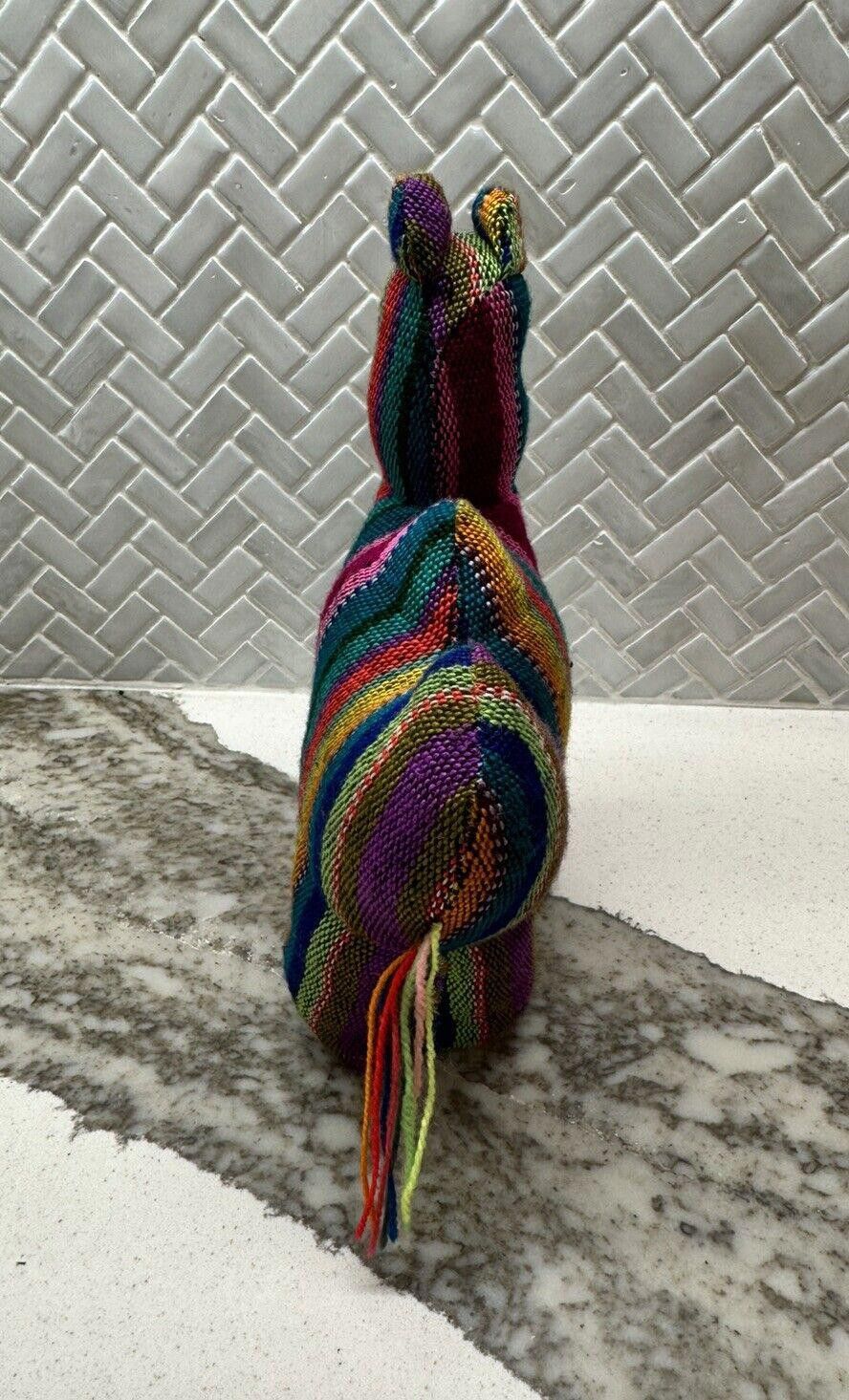 Handmade Handmade Guatemalen / Salvadorian Stuffed Camel Toy Striped Size ONE SIZE - 4 Thumbnail