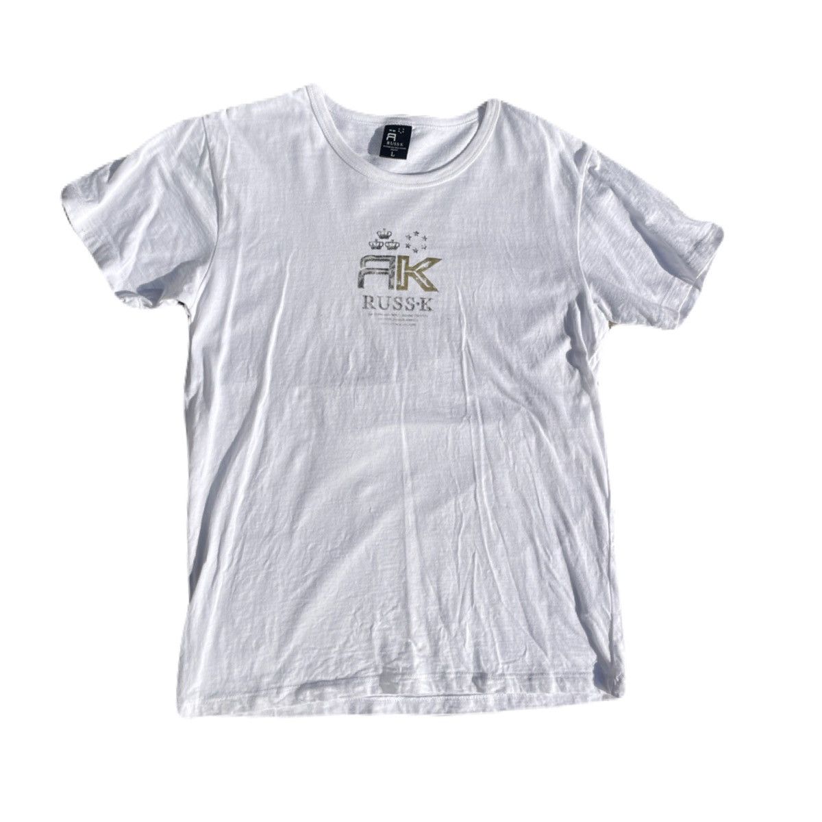 If Six Was Nine 2000s Japanese archive Vkei Gradation Patch Tee Gyaruo Y2K Size US M / EU 48-50 / 2 - 4 Thumbnail