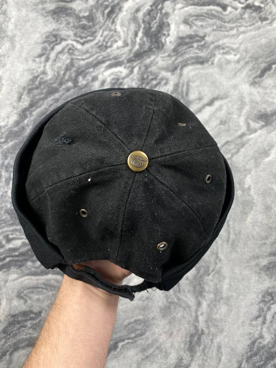 Oakley Vintage Oakley Vintage Docker Hat Men Black Size ONE SIZE - 4 Thumbnail