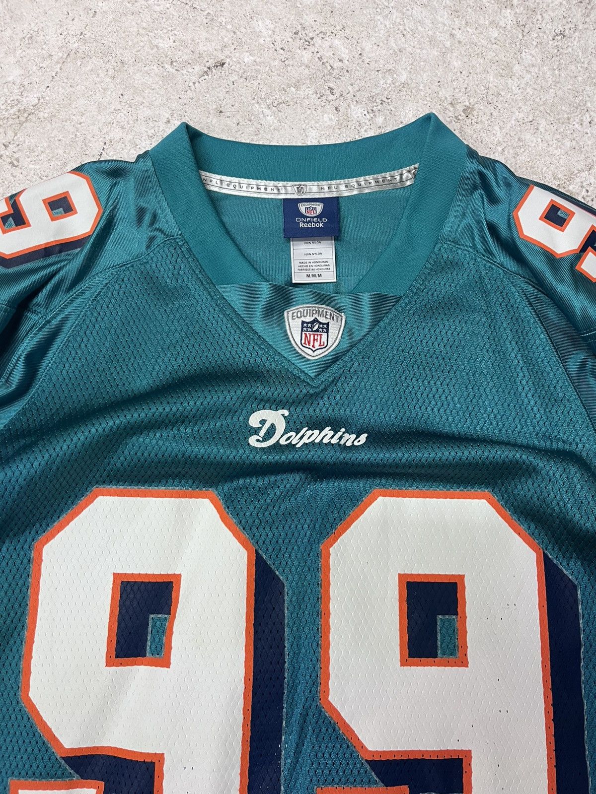 Reebok Teal blue miami dolphins jersey Size US M / EU 48-50 / 2 - 1 Thumbnail