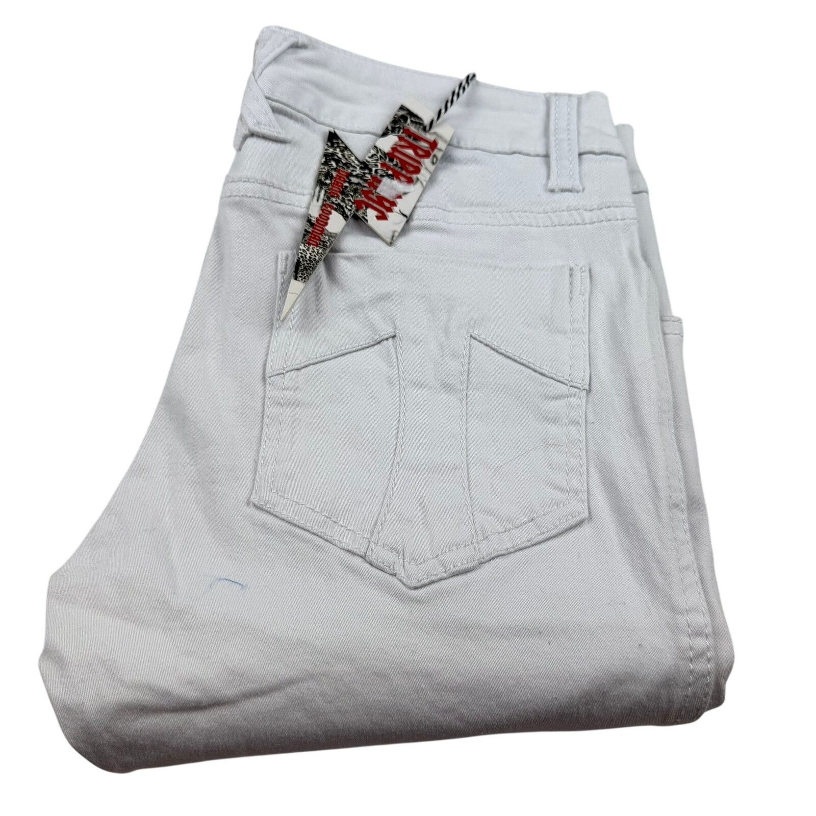 Tripp NYC Y2K Tripp NYC White Denim Jeans Size 5/27 NWT Size 27" / US 4 / IT 40 - 1 Thumbnail