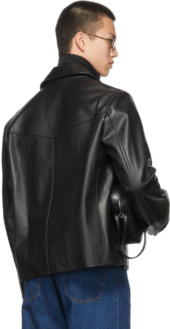 Commission Commission NYC Calfskin Curved Flap Jacket / RARE Size US M / EU 48-50 / 2 - 7 Thumbnail