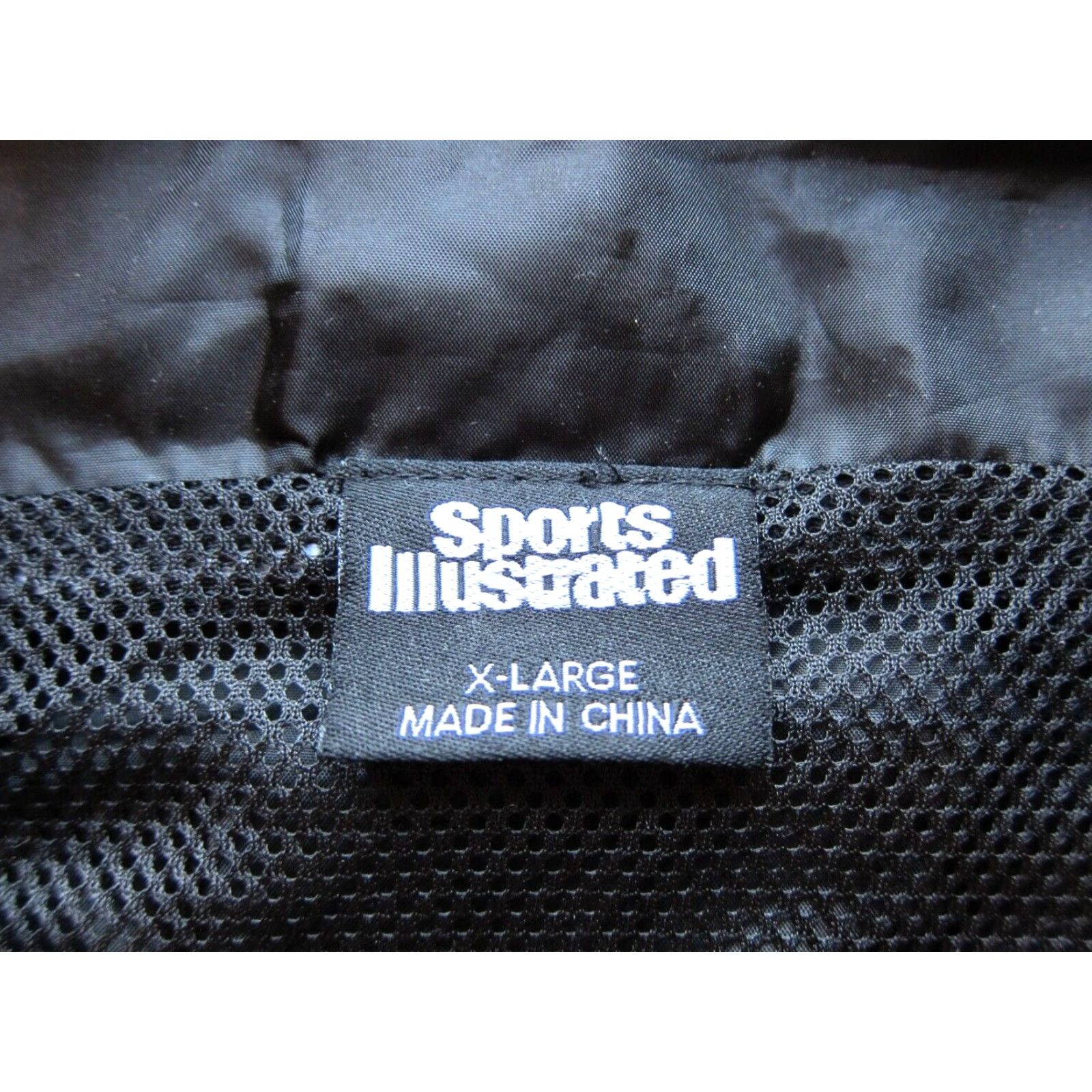 Rains VINTAGE Sports Illustrated Jacket Men XL Windbreaker Full Zip Black Size US XL / EU 56 / 4 - 3 Thumbnail