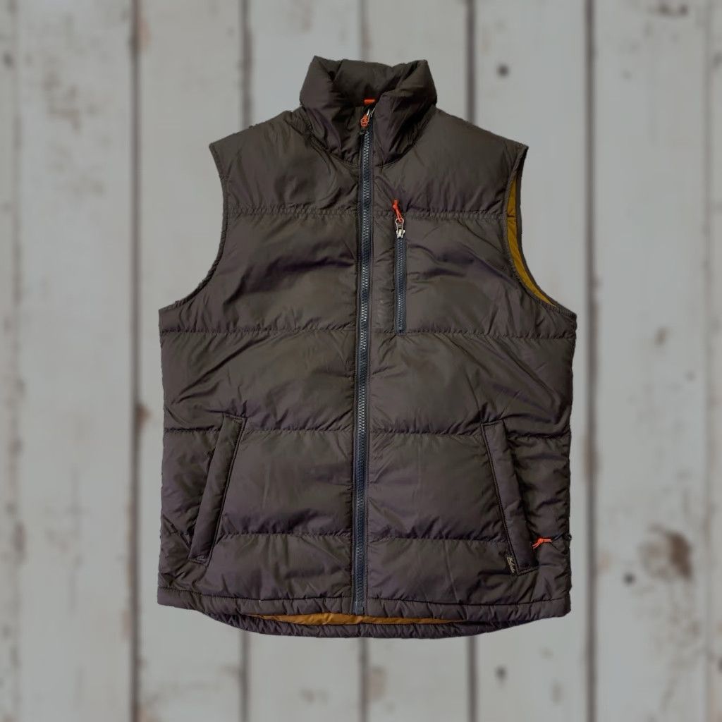 Vintage VINTAGE Woolrich Goose Down Puffer Vest Mens Medium Brown Size US M / EU 48-50 / 2 - 1 Thumbnail