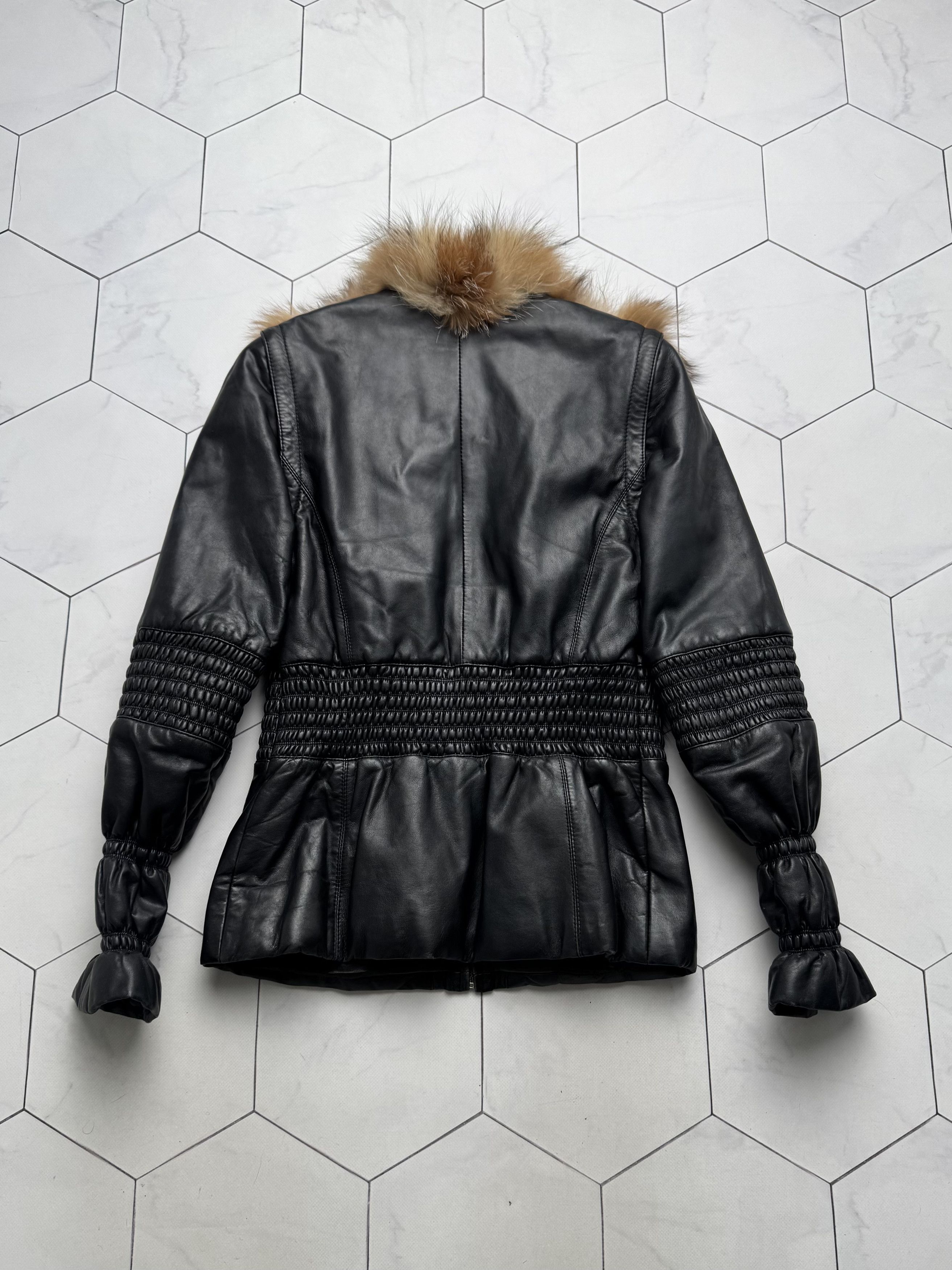 Vintage Vintage Real Lambskin Jacket With Real Fur Details E2D15 Size XS / US 0-2 / IT 36-38 - 17 Thumbnail