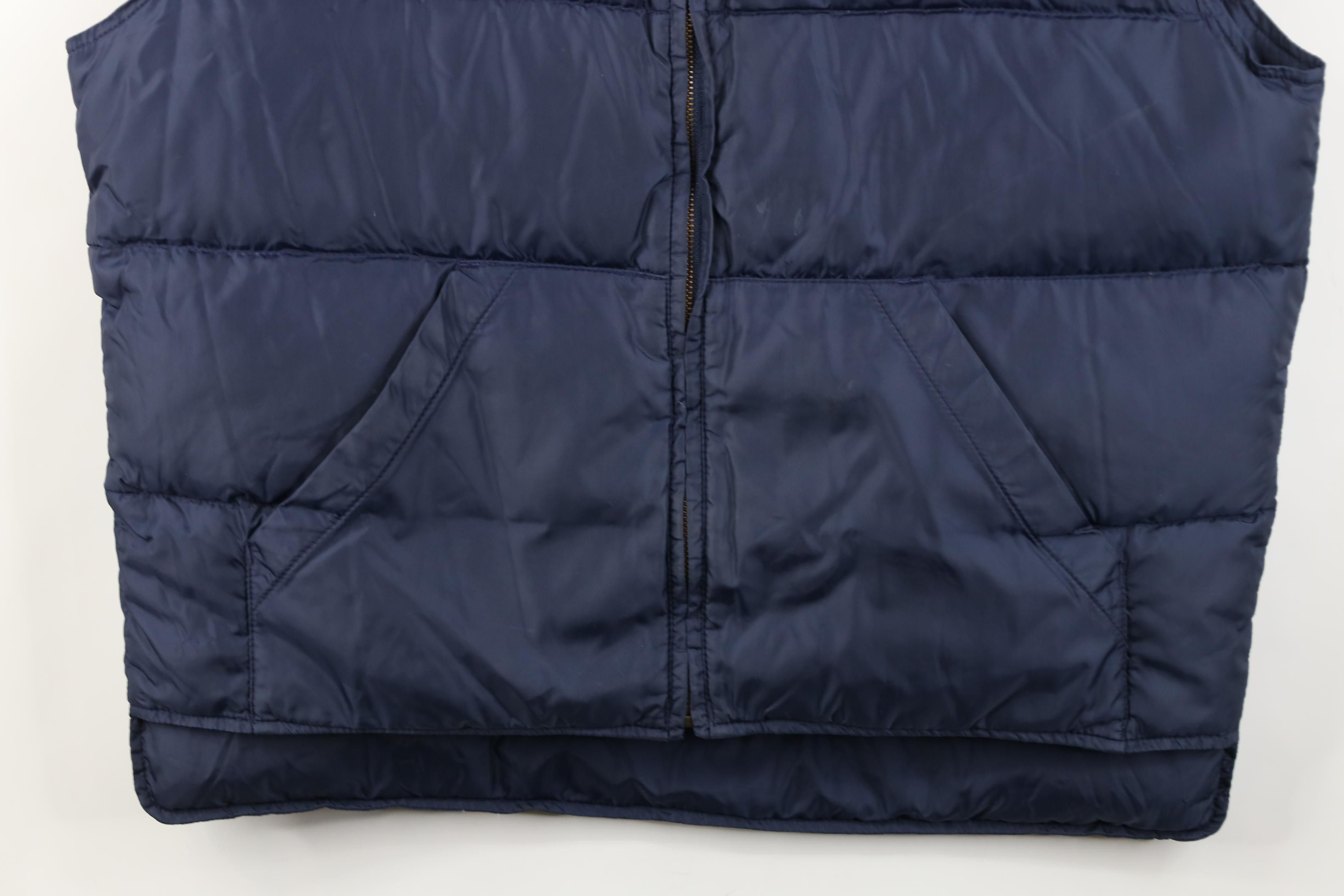 Eddie Bauer Vintage 90s Eddie Bauer Full Zip Puffer Vest Jacket Blue Size US M / EU 48-50 / 2 - 3 Thumbnail