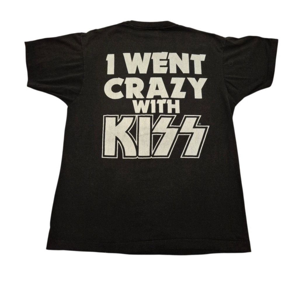 KISS 1988 Kiss Crazy Nights Tour Vintage T Shirt Large Black Size US L / EU 52-54 / 3 - 4 Thumbnail