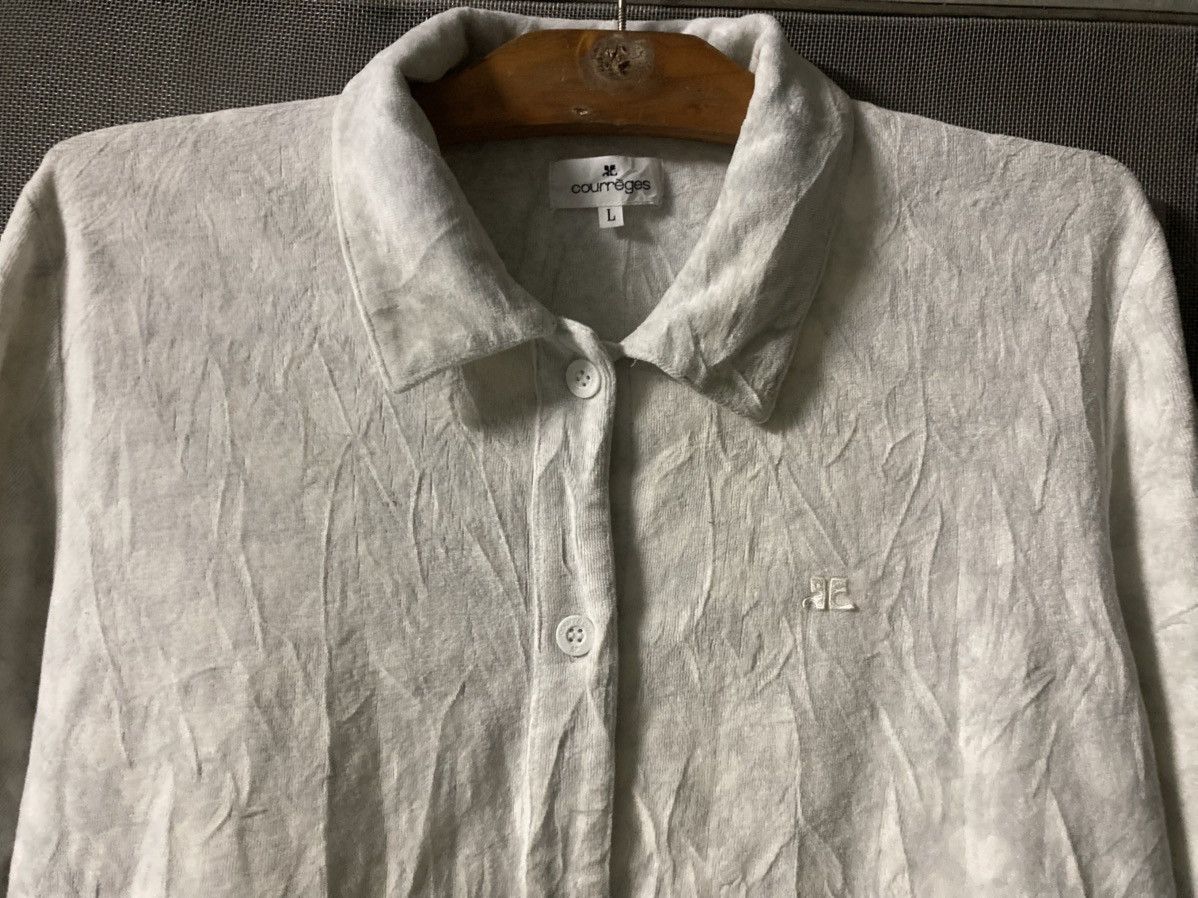 Courreges Bottom Up Shirt Courreges Size M / US 6-8 / IT 42-44 - 2 Thumbnail
