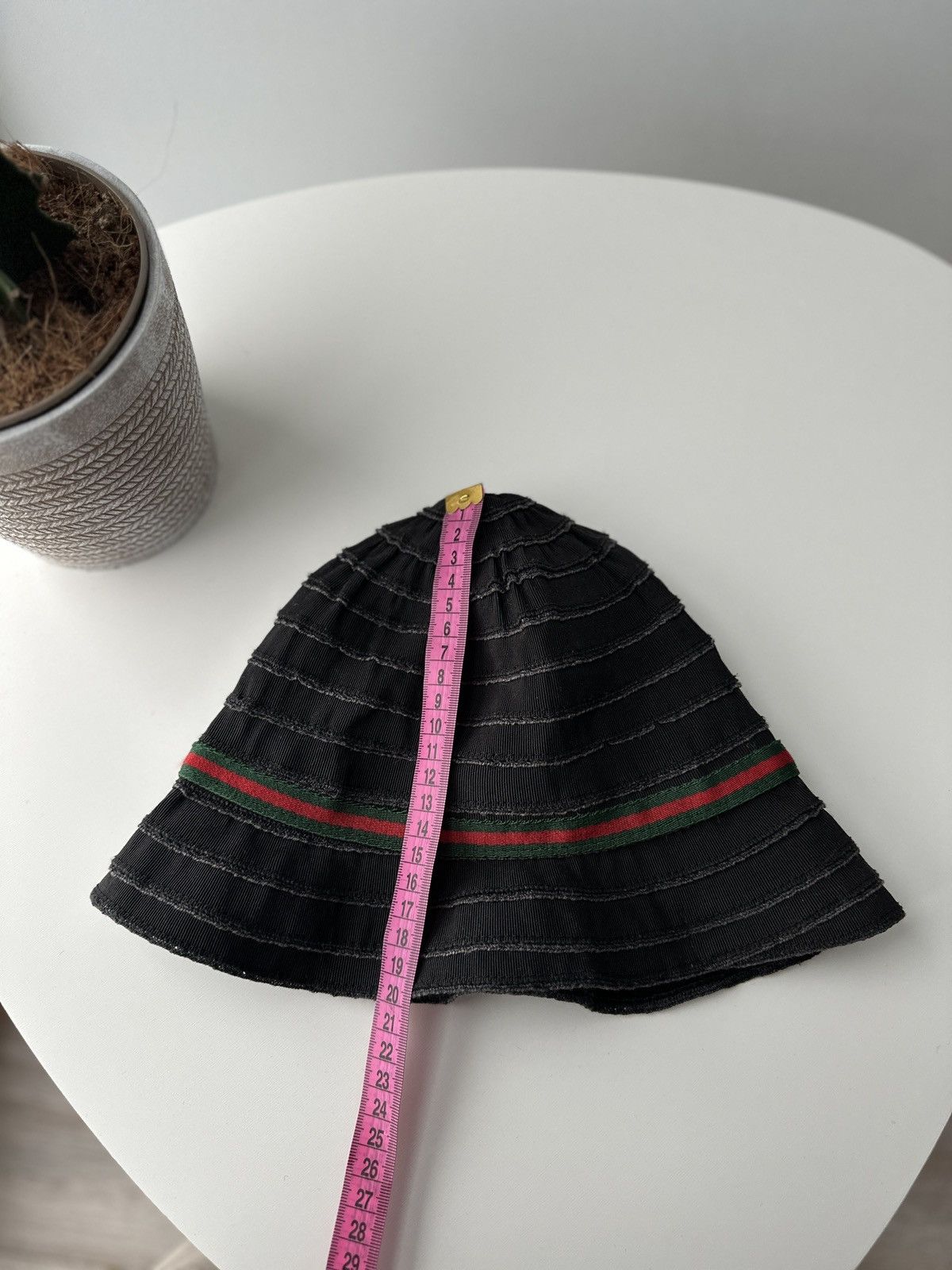 Gucci Gucci Web Stripe Bucket Hat Size ONE SIZE - 6 Thumbnail