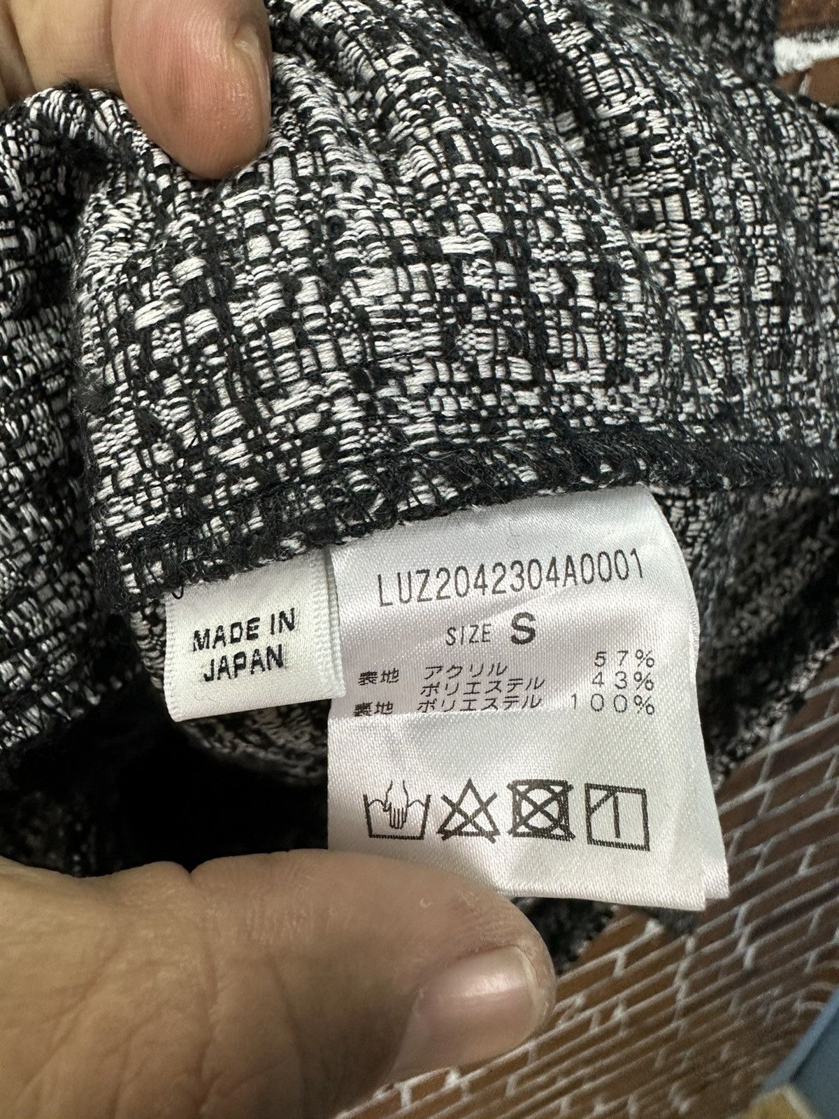 Issey Miyake Japanese Lui's Designer Knit Button Jacket Z274 Size US S / EU 44-46 / 1 - 9 Thumbnail