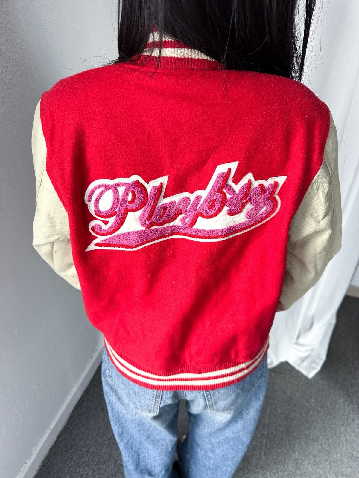 Playboy 2000s Playboy Varsiry Jacket Size M / US 6-8 / IT 42-44 - 14 Thumbnail