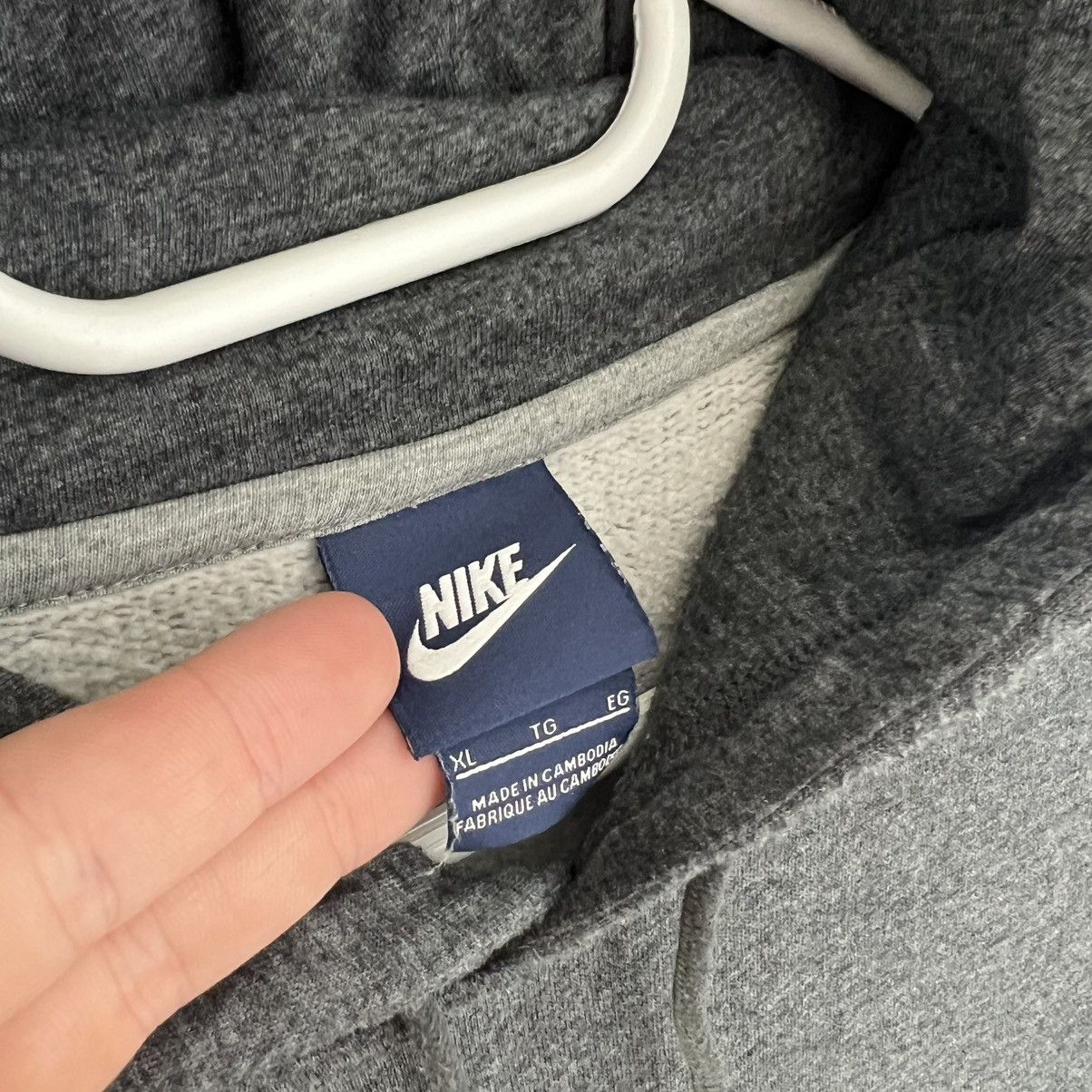Nike Vintage Y2K Nike Swoosh Oversized Boxy Fit Hoodie 90s Style Size US XL / EU 56 / 4 - 3 Thumbnail