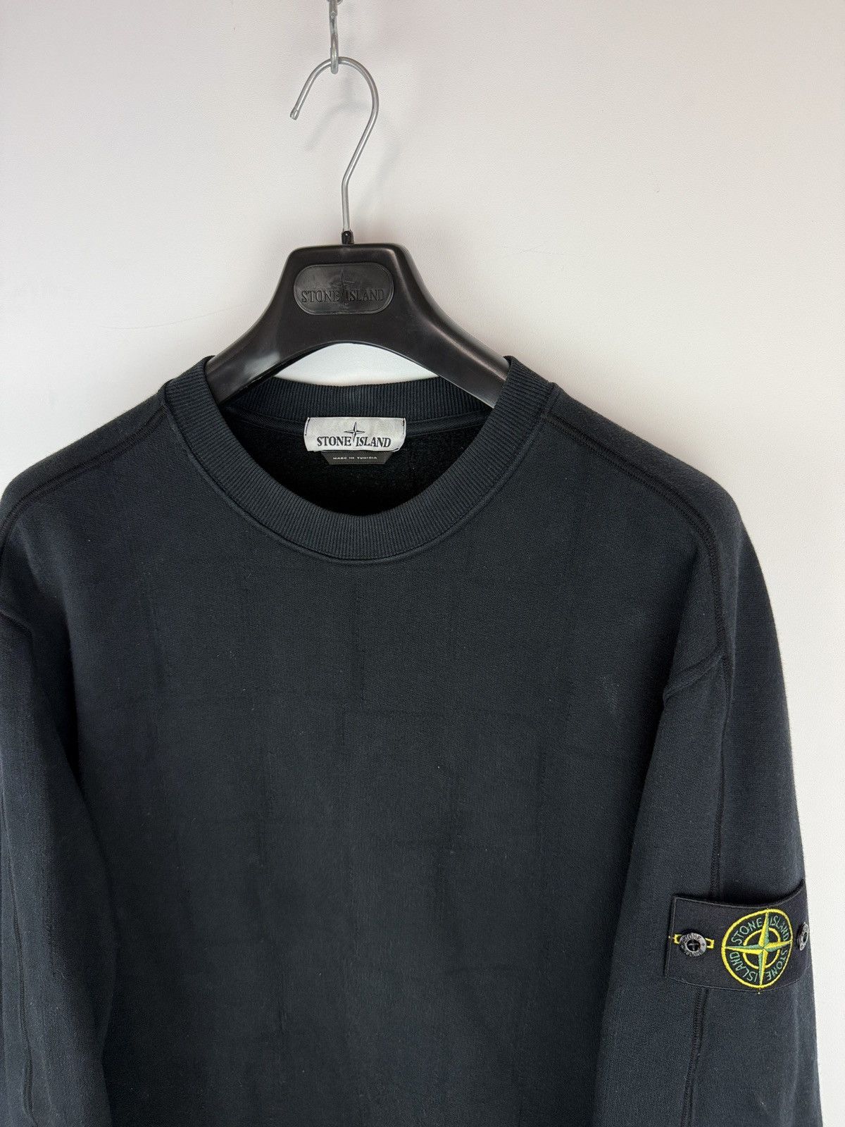 Stone Island Black Stone Island crewneck sweatshirt Size US XXL / EU 58 / 5 - 3 Thumbnail