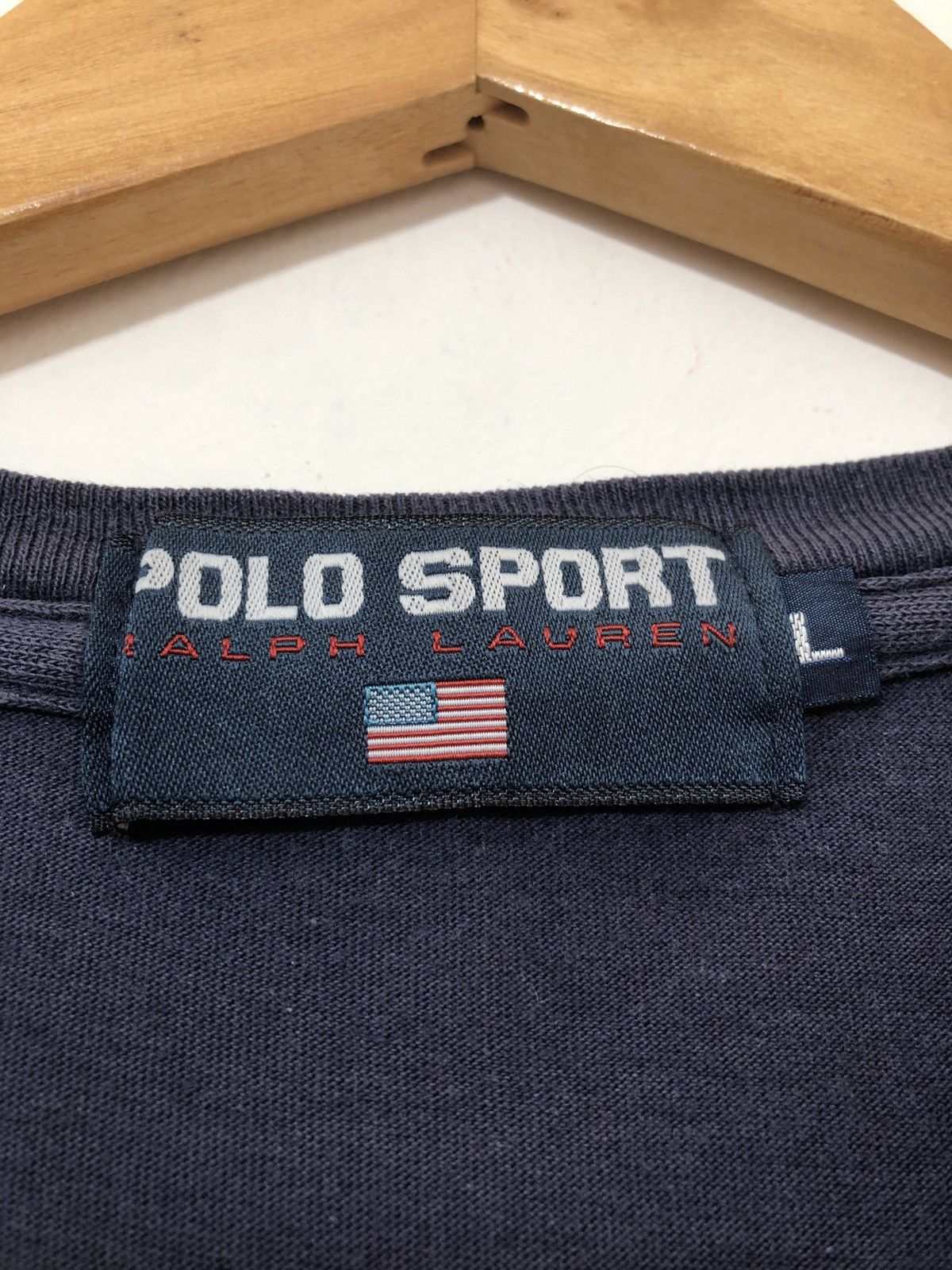 Polo Ralph Lauren × Vintage Vintage Polo Sport Ralph Lauren T-Shirt Size US L / EU 52-54 / 3 - 3 Thumbnail